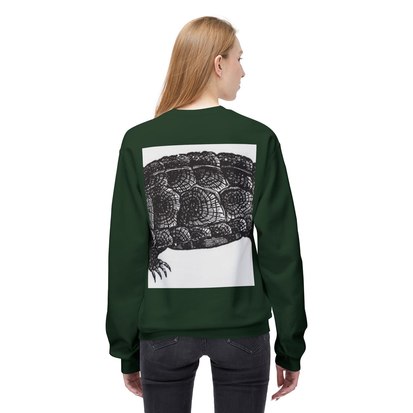 Cozy Turtle Graphic Sweatshirt - Unique Wildlife Apparel