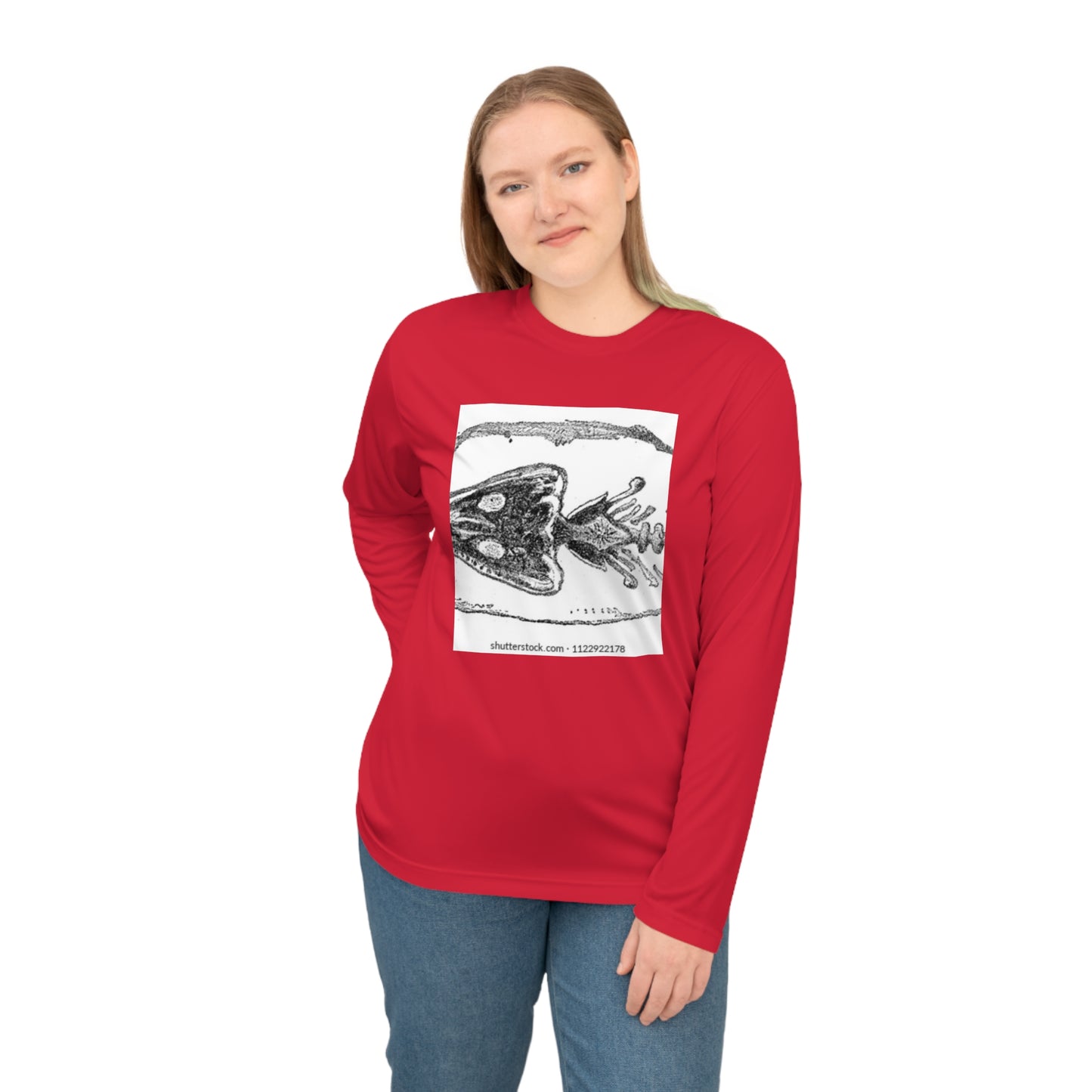 Outdoor Adventure Unisex Performance Long Sleeve Shirt - Vintage Rock Art Design