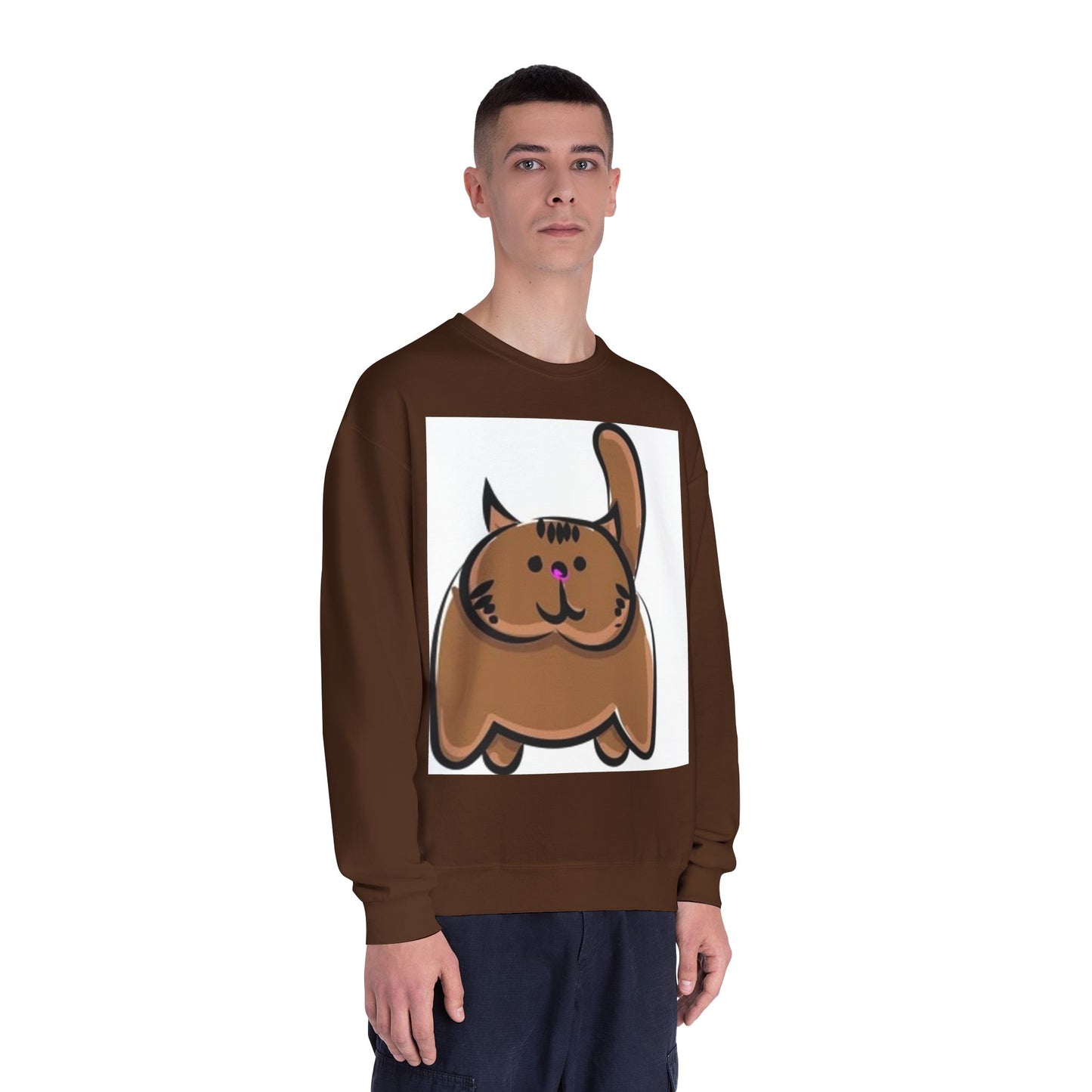Cute Cartoon Cat Unisex Sweatshirt