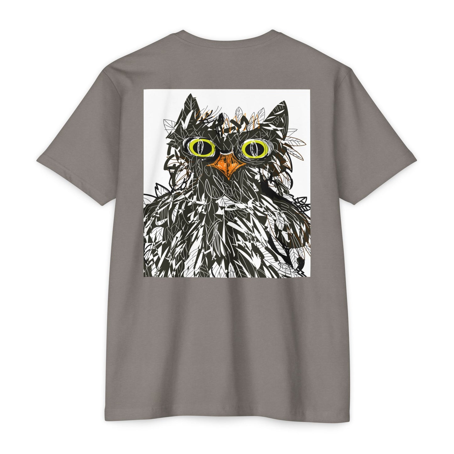 Whimsical Cat Graphic Unisex T-Shirt - Fun & Artsy Apparel
