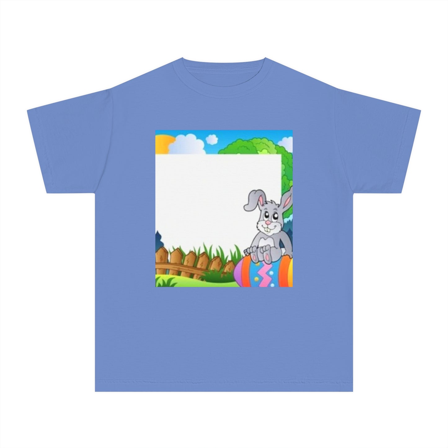 Adorable Bunny Youth Midweight Tee - Perfect for Easter Celebrations