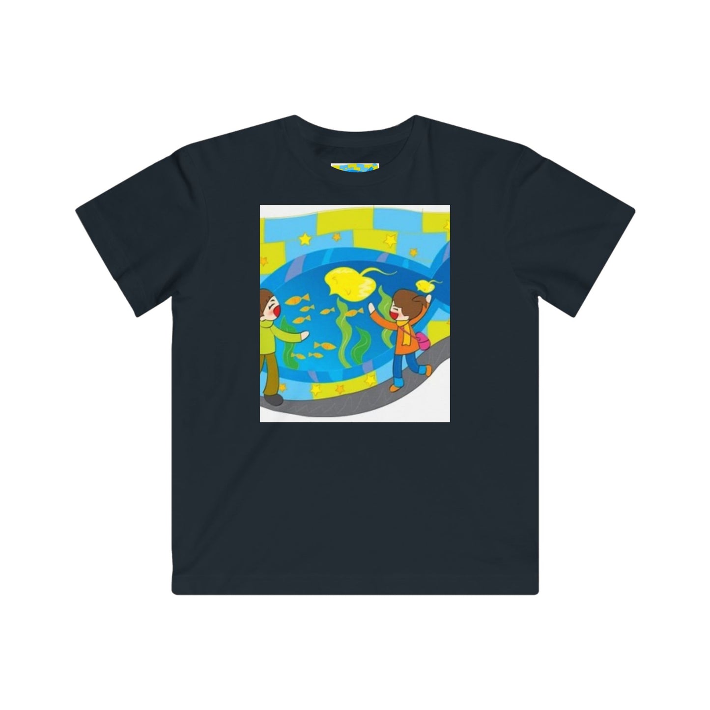 Kids Fun Underwater Adventure Tee - Colorful Fish Design