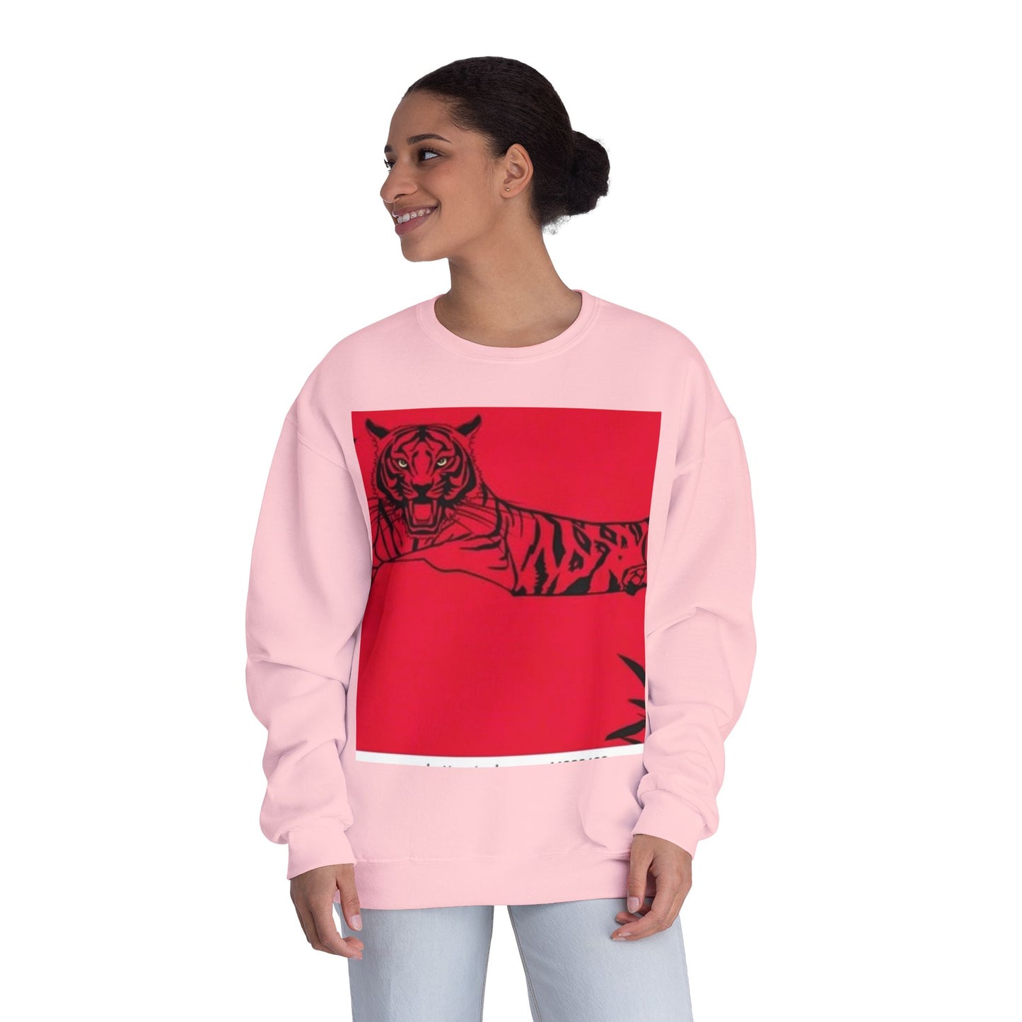 Bold Tiger Graphic Unisex Sweatshirt - Chill Vibes, Perfect for Every Occasion