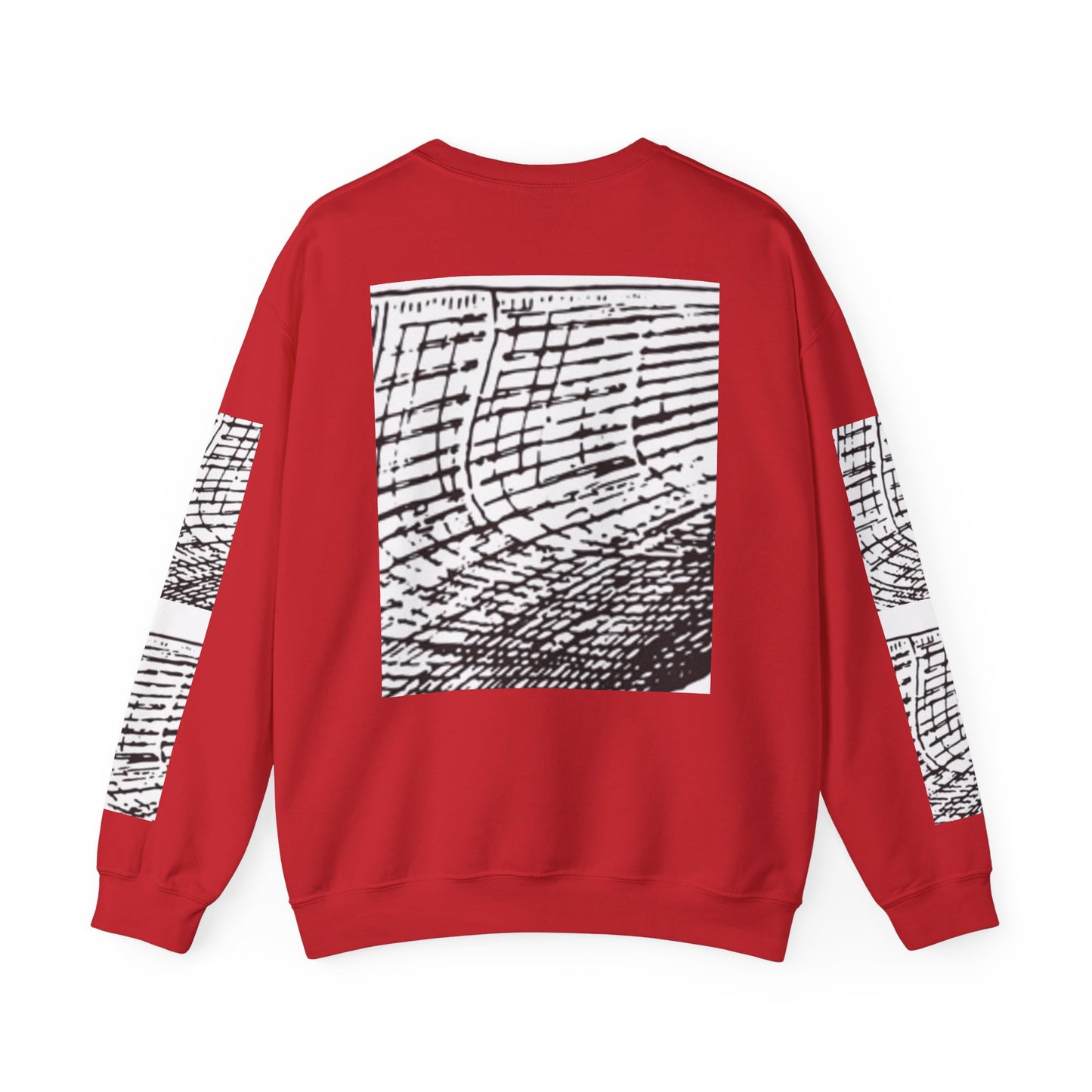 Artistic Unisex Crewneck Sweatshirt - Abstract Design for Cozy Vibes