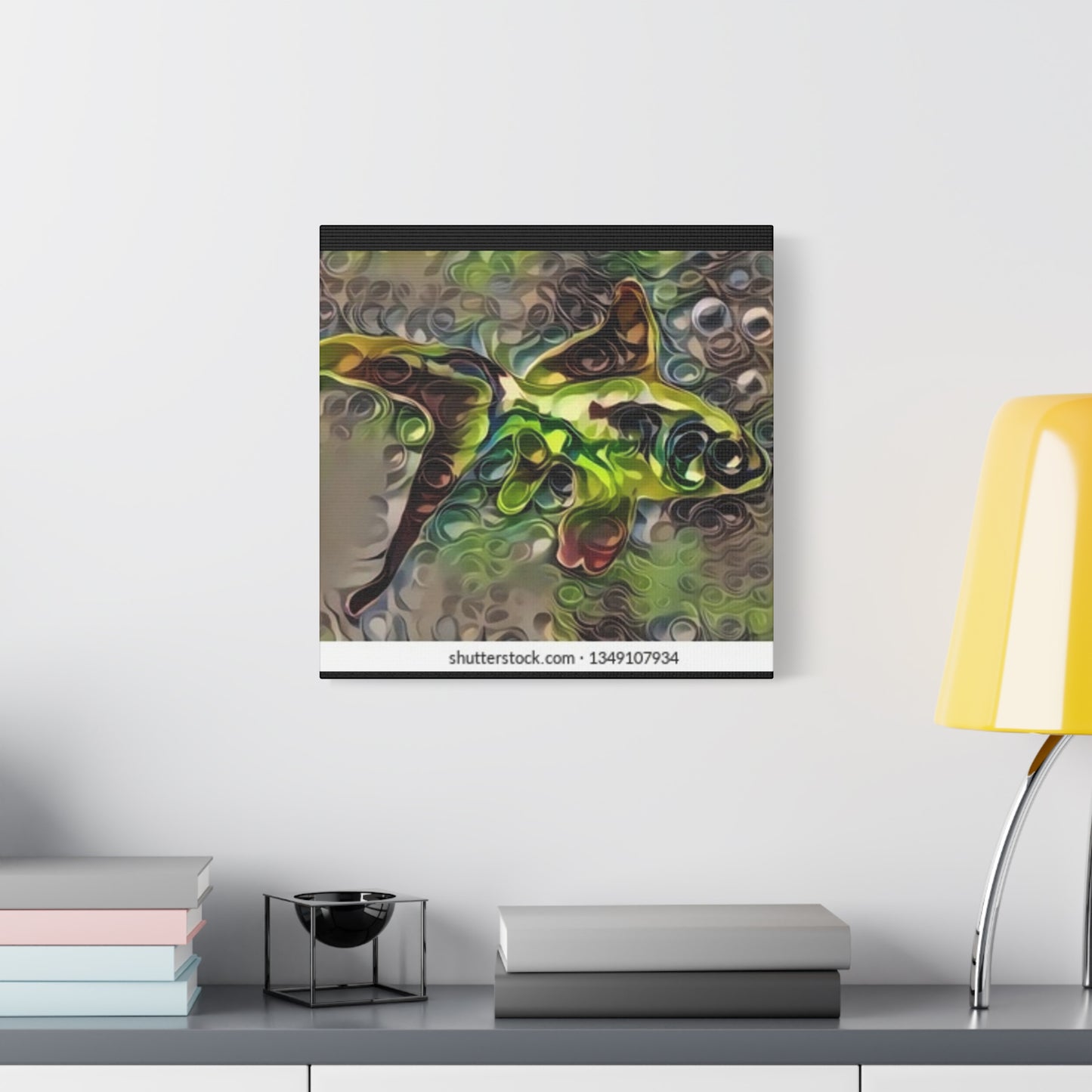 Abstract Nature Canvas Art - Stretched Matte Wall Decor
