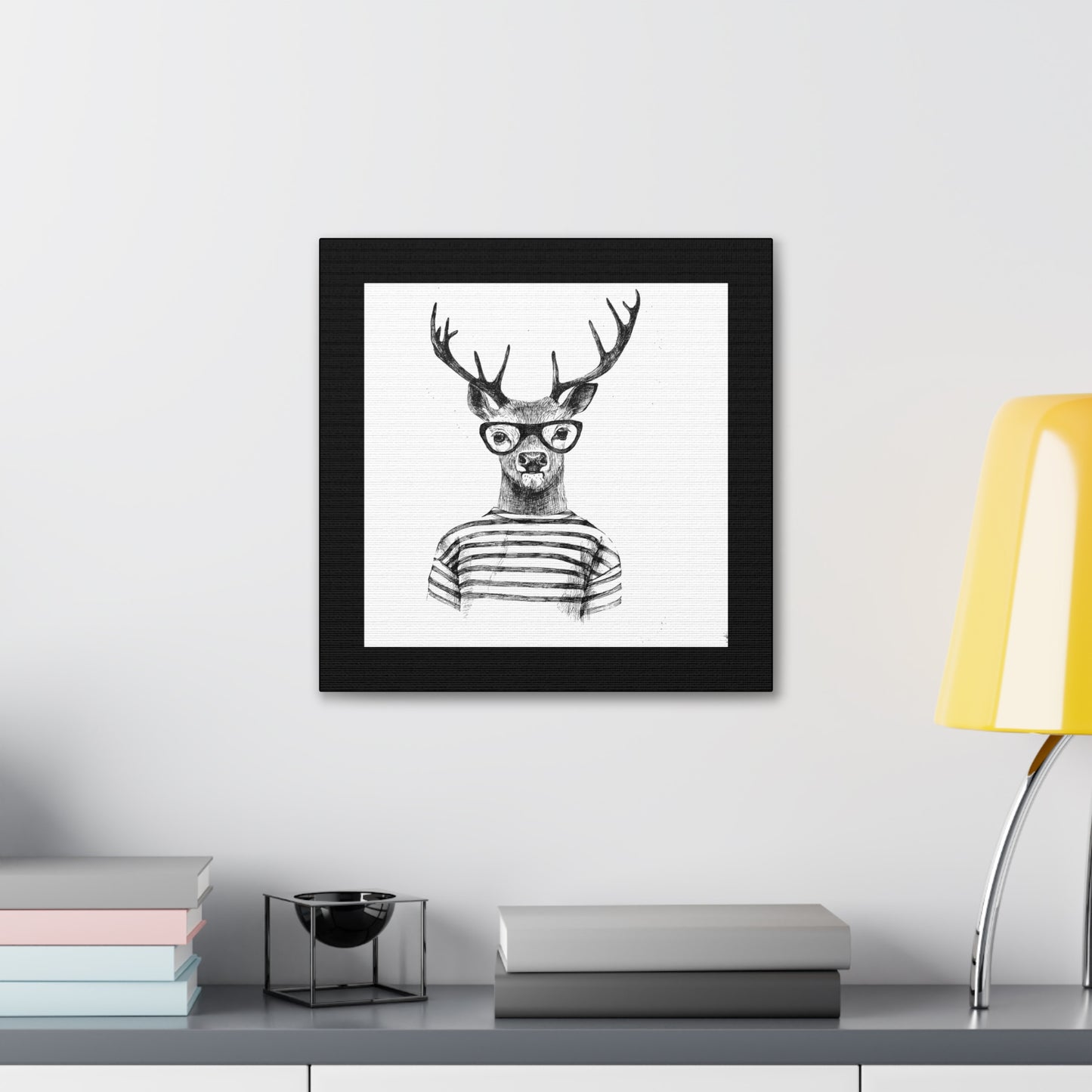 Whimsical Deer Canvas Gallery Wraps - Unique Home Decor for Animal Lovers