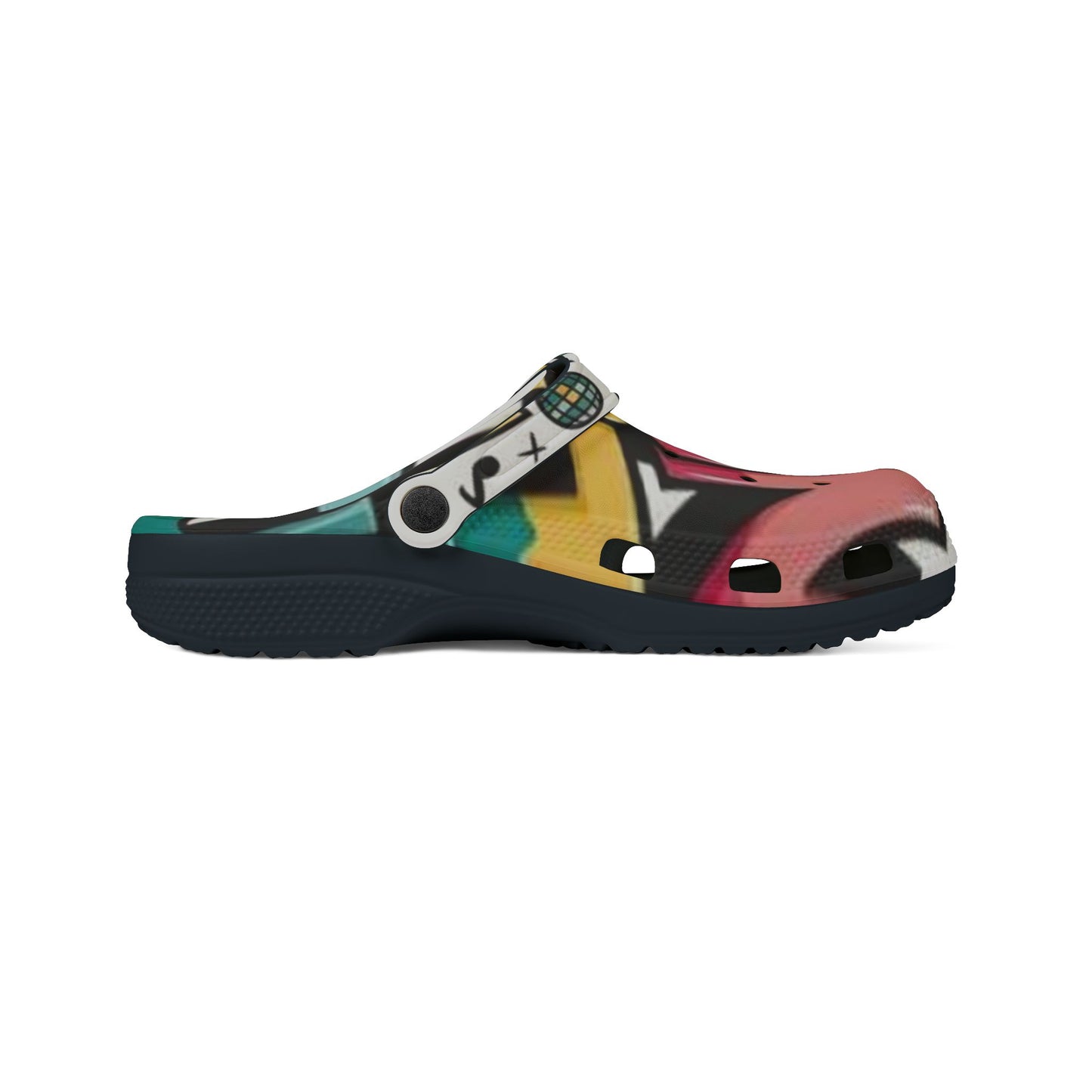 Colorful Graffiti EVA Foam Shoes for Casual Comfort