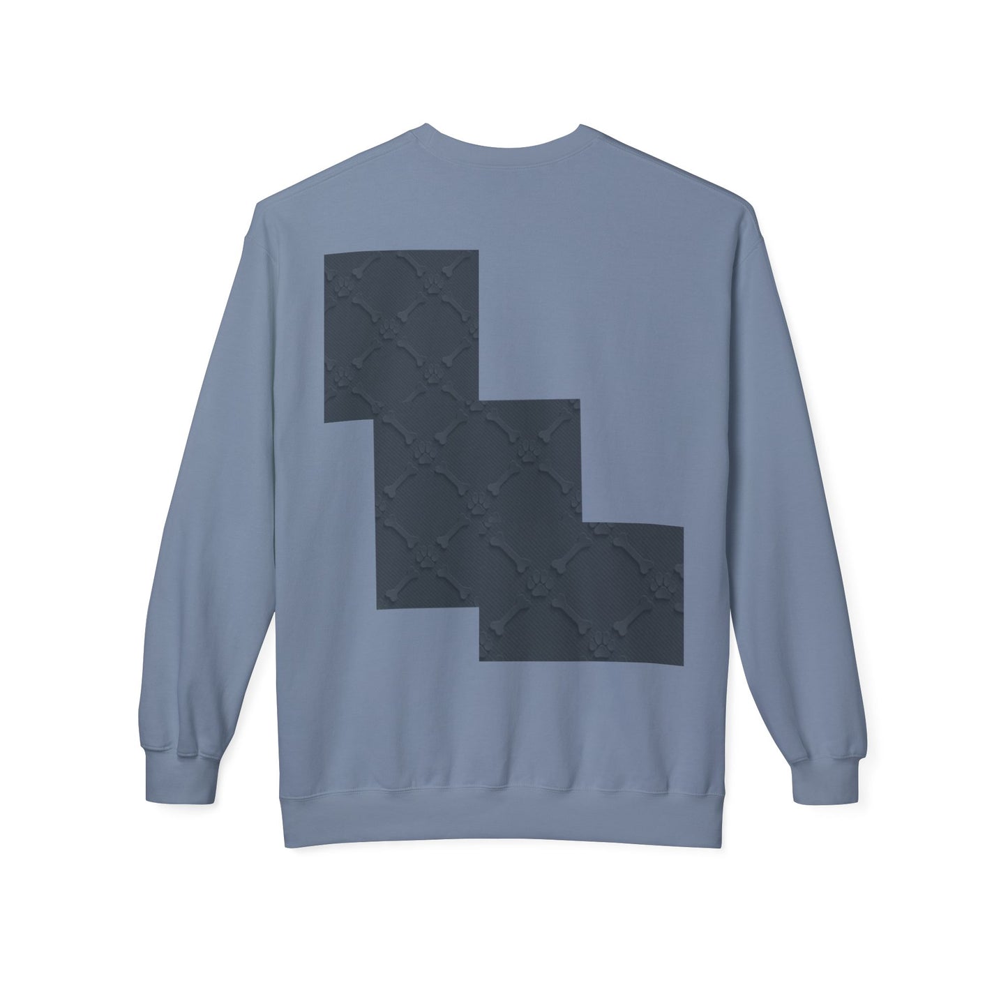 Minimalist Pet-Themed Crewneck Sweatshirt for Animal Lovers