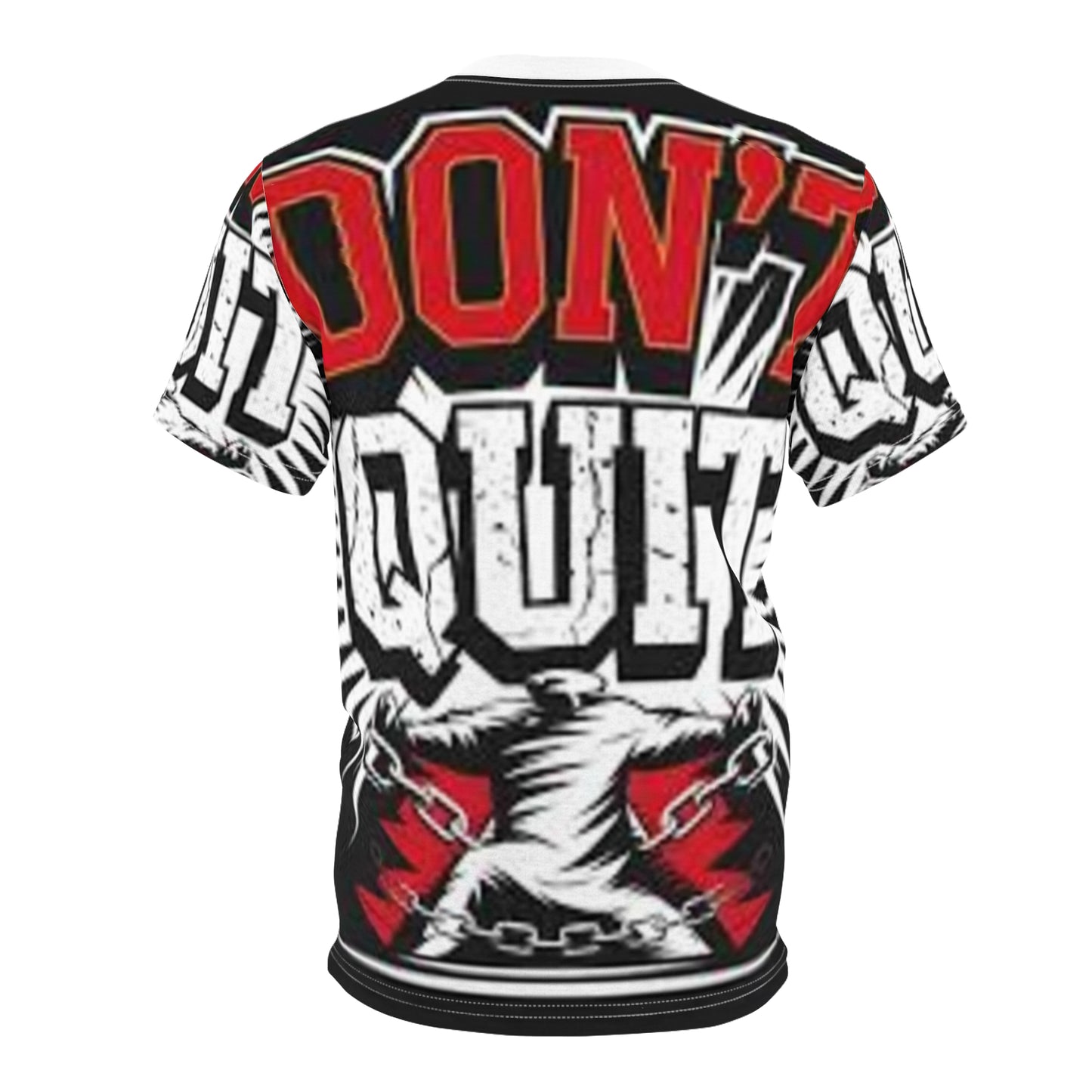 Motivational Unisex Tee - "Don't Quit" Graphic T-Shirt for Fitness Enthusiasts