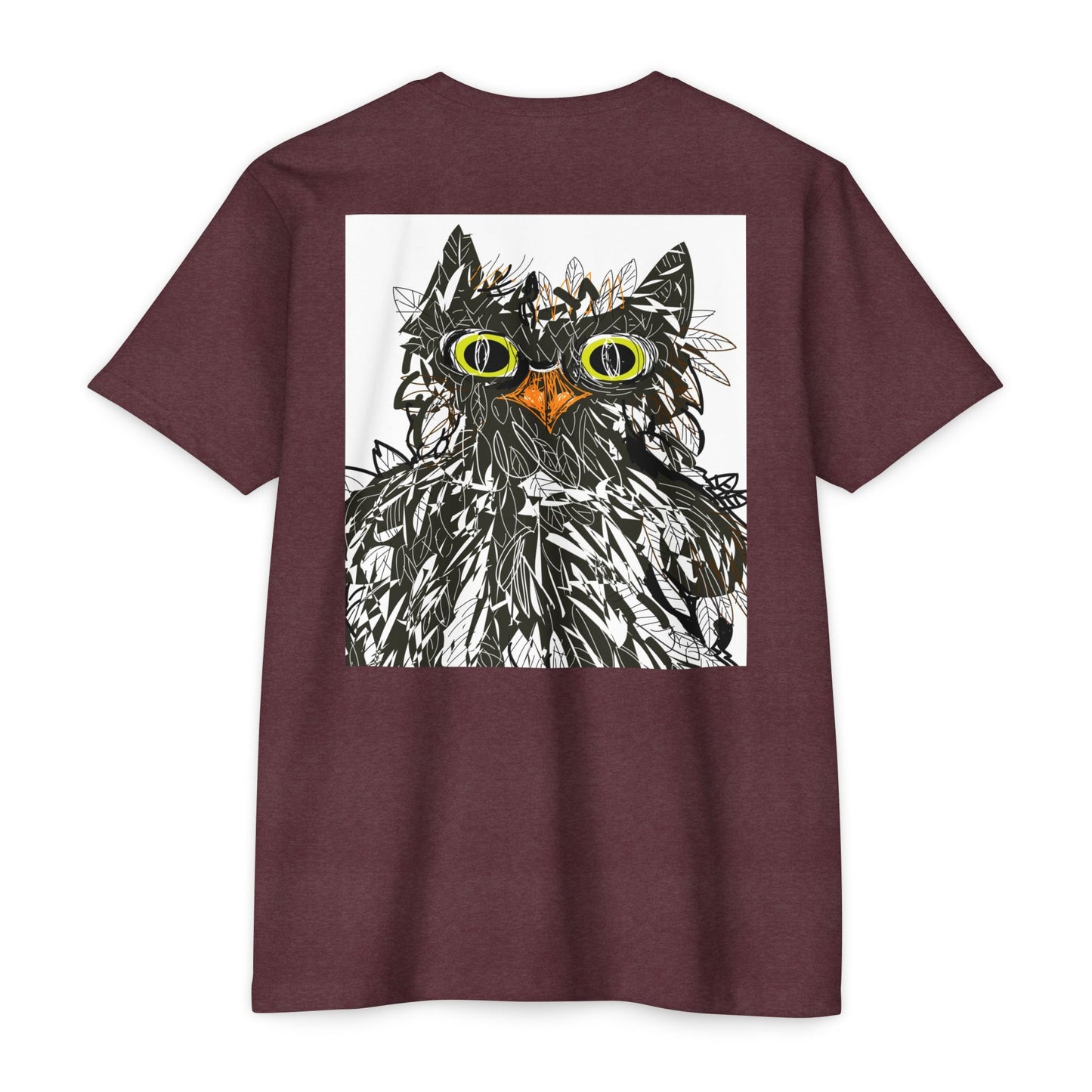 Whimsical Cat Graphic Unisex T-Shirt - Fun & Artsy Apparel