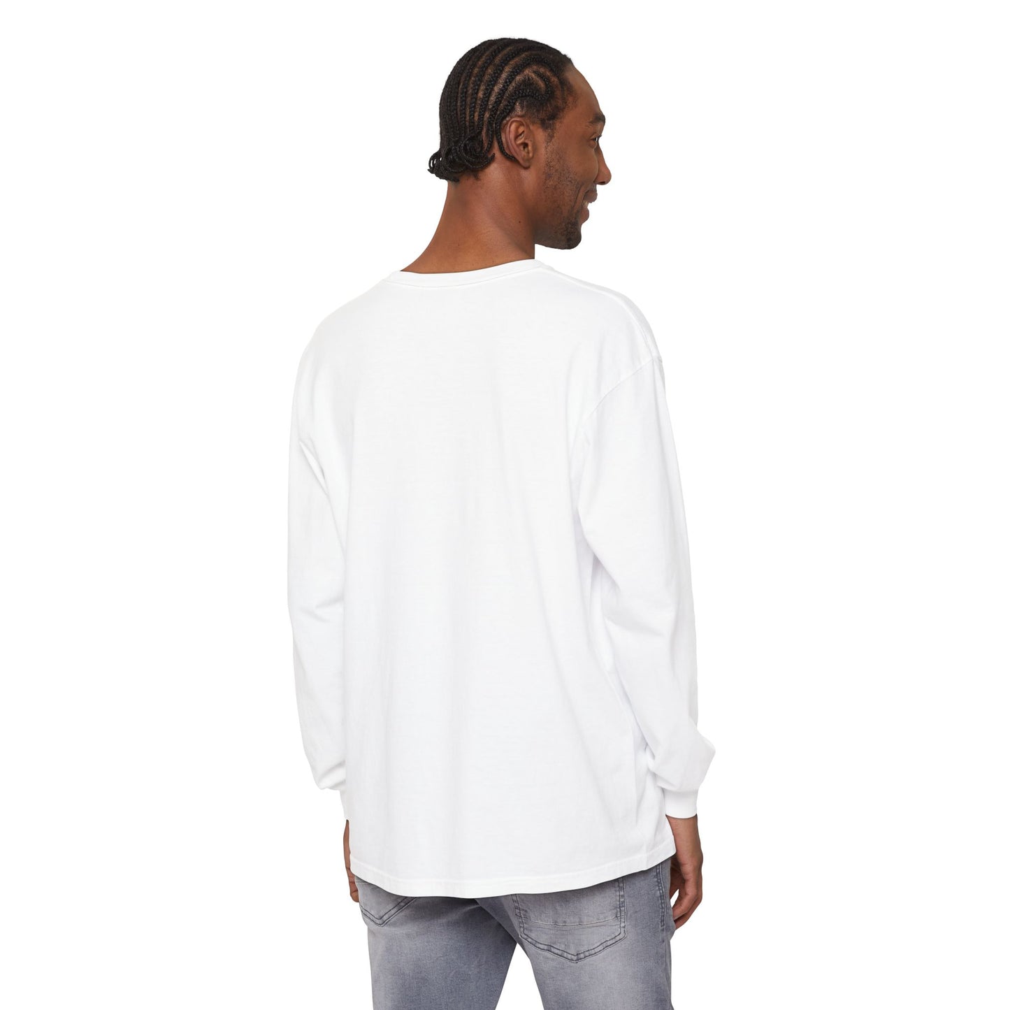 Graphic Long Sleeve T-Shirt - Bat Design for Halloween Lovers