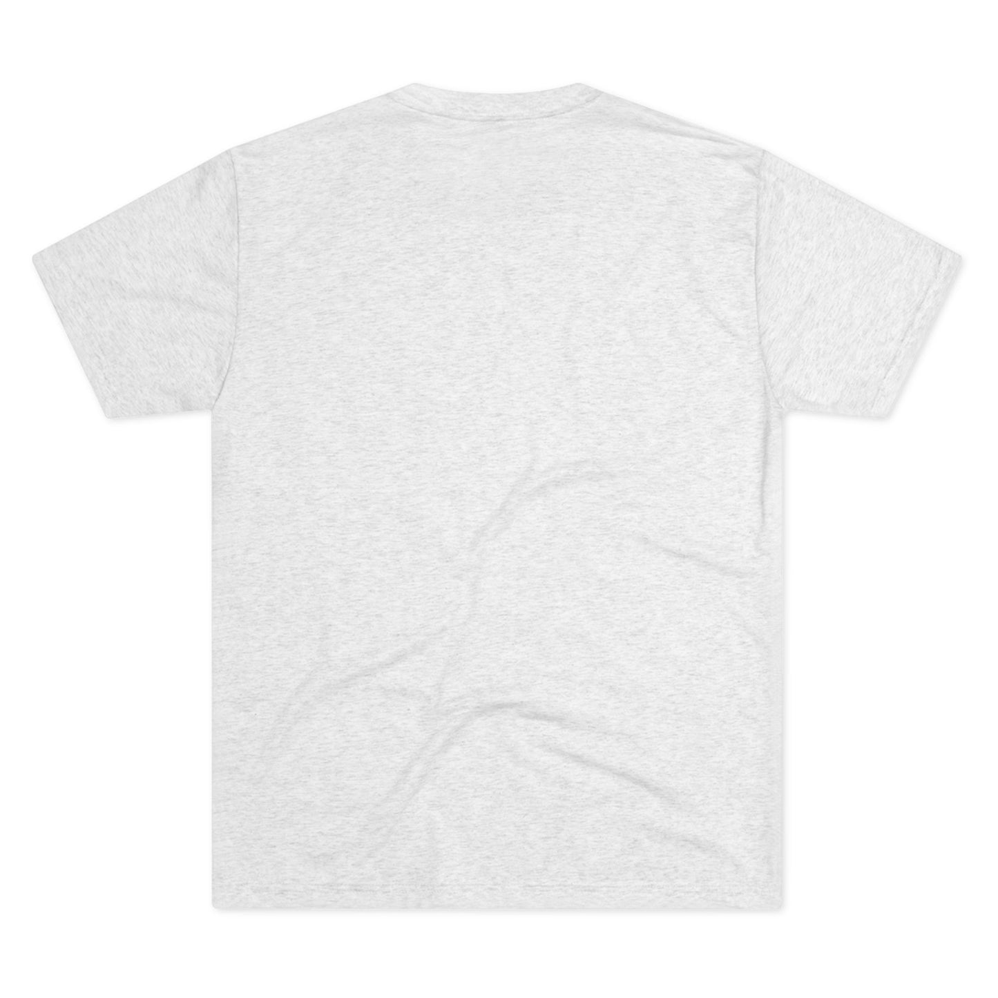 Bold Graphic Unisex Tri-Blend Crew Tee - Edgy Cracked Wall Design