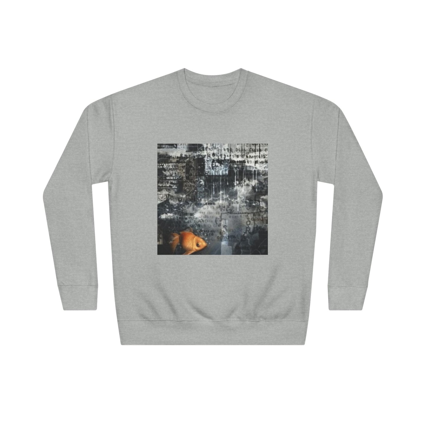 Roaring Lion Unisex Crew Sweatshirt - Bold Art for Animal Lovers