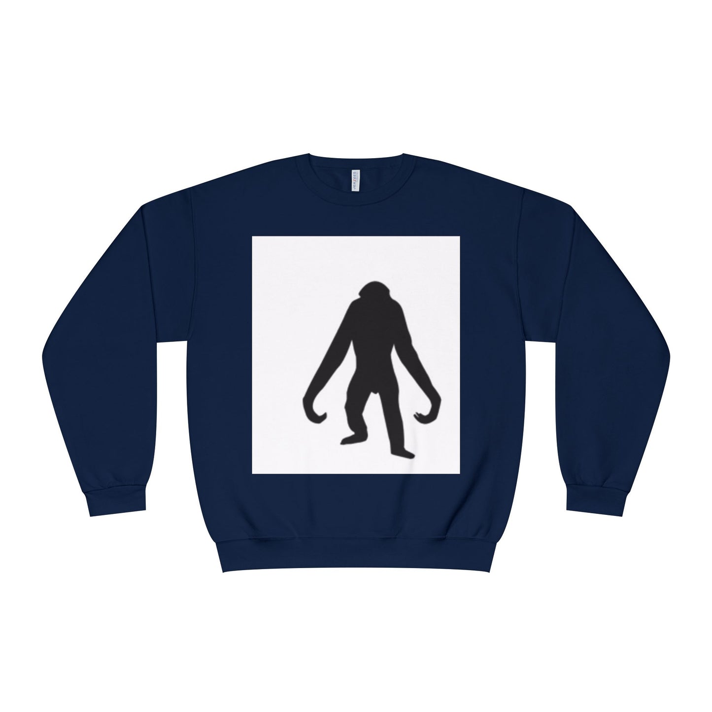 Sasquatch Silhouette Unisex Crewneck Sweatshirt - Cozy & Fun