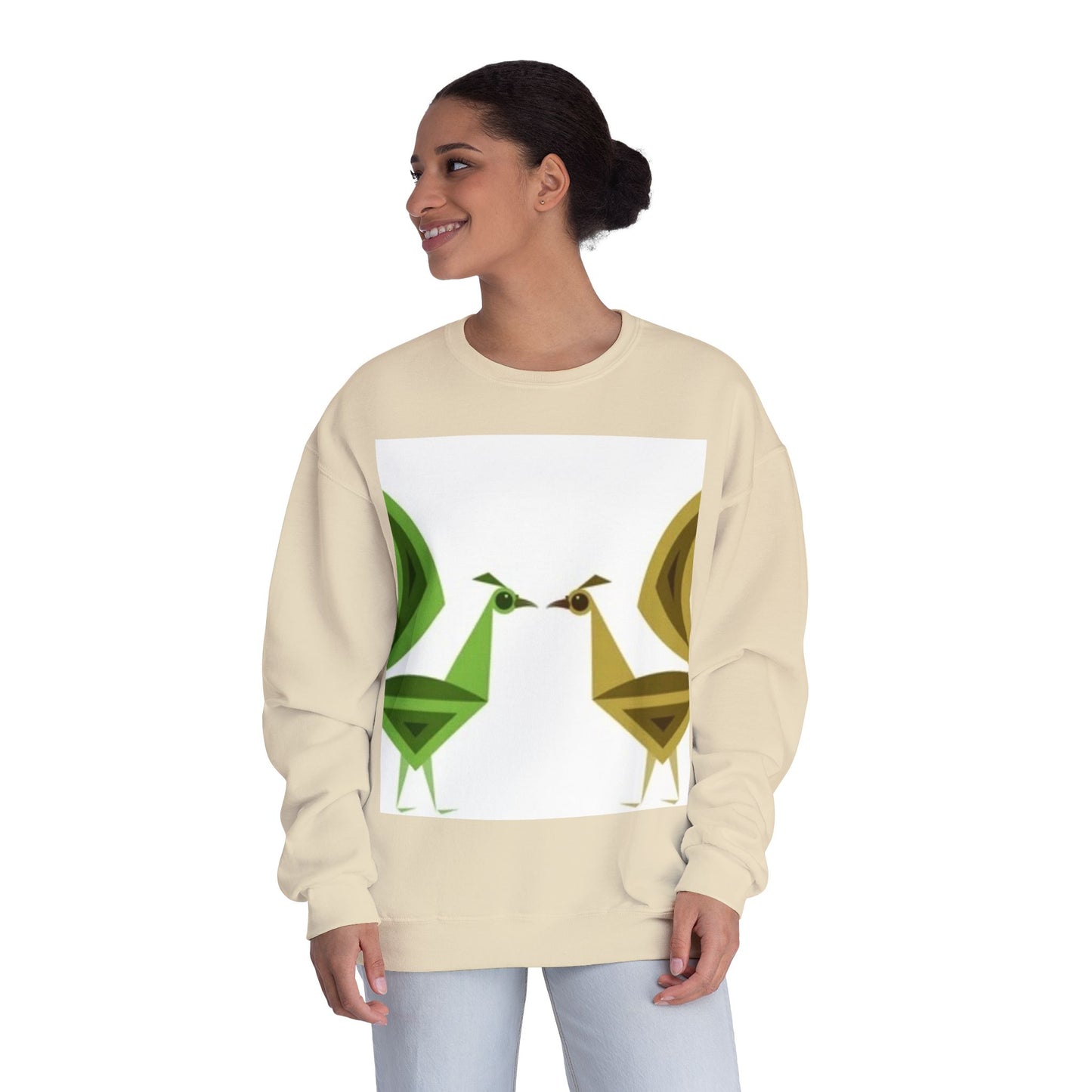Colorful Wildlife Crewneck Sweatshirt - Unisex Casual Wear