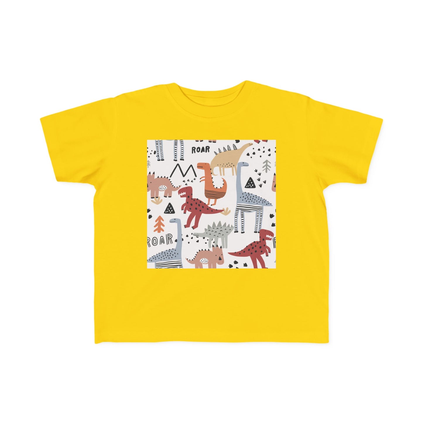Toddler Dinosaur Jersey Tee - Fun Roar Design for Little Explorers