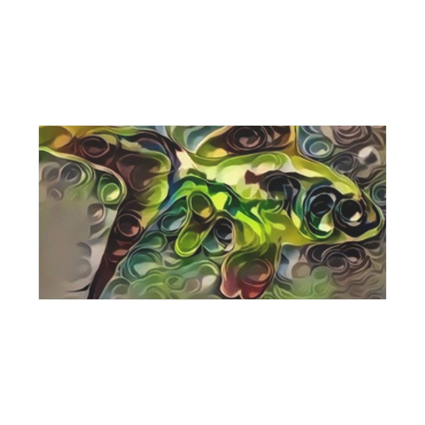 Abstract Nature Canvas Art - Stretched Matte Wall Decor