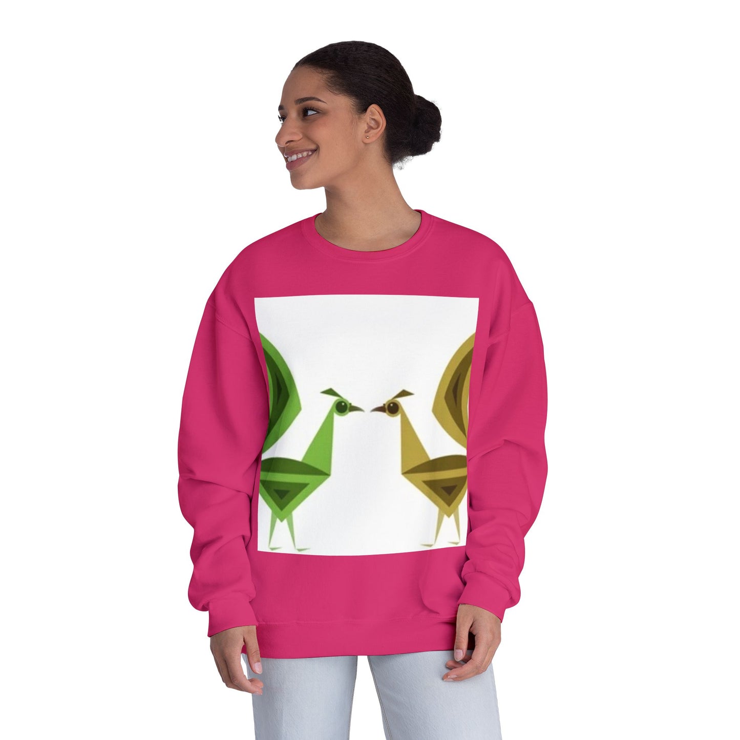 Colorful Wildlife Crewneck Sweatshirt - Unisex Casual Wear