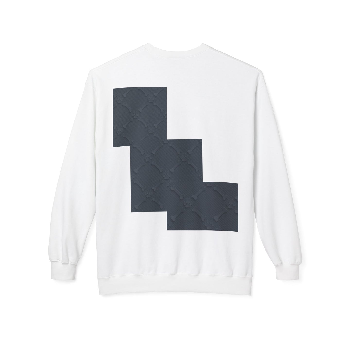 Minimalist Pet-Themed Crewneck Sweatshirt for Animal Lovers