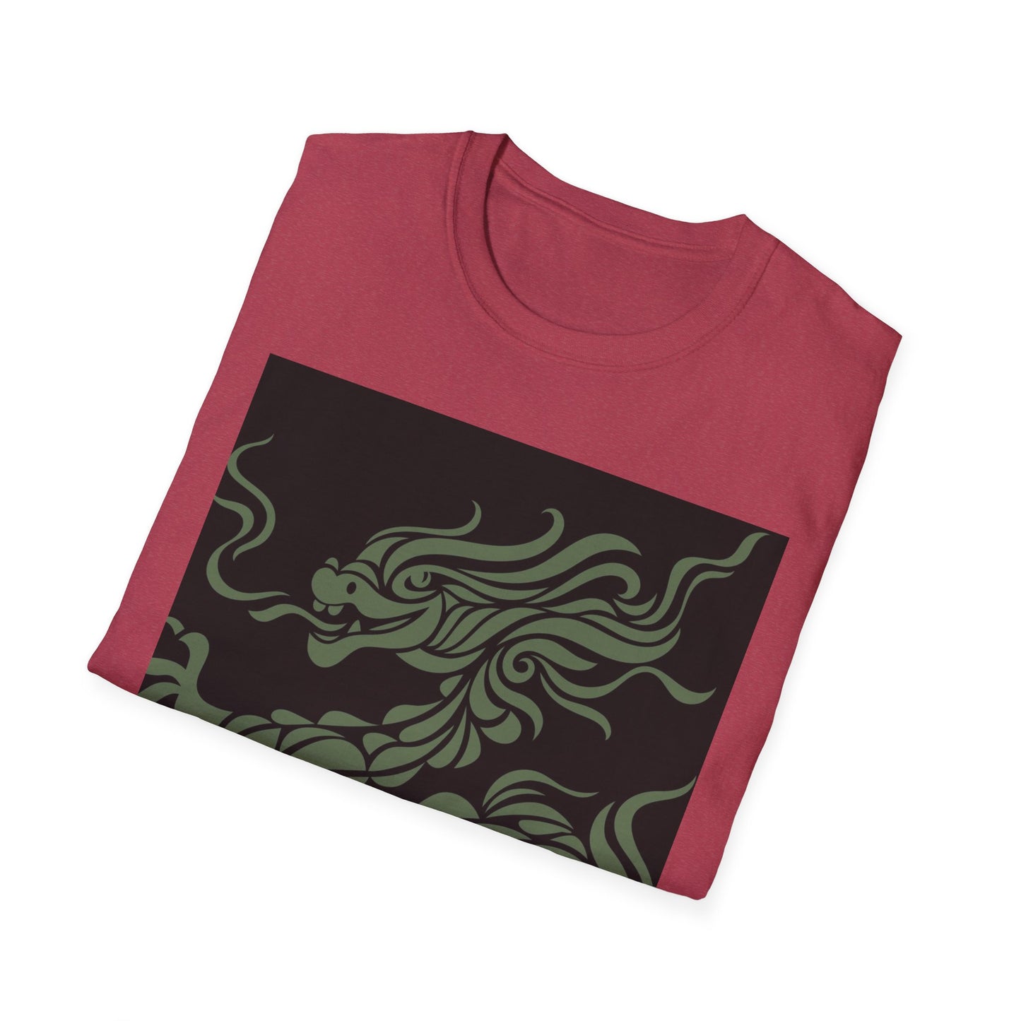Mythical Chinese Dragon Unisex Softstyle T-Shirt