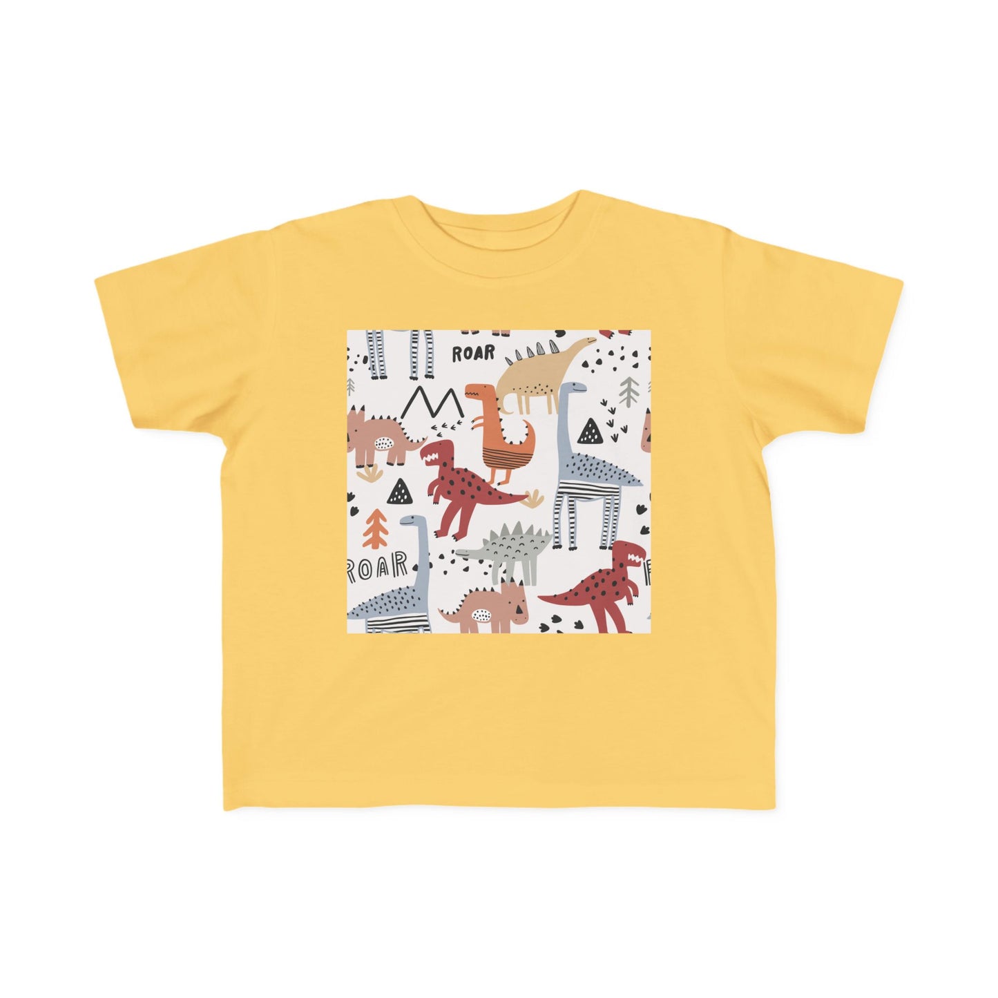 Toddler Dinosaur Jersey Tee - Fun Roar Design for Little Explorers