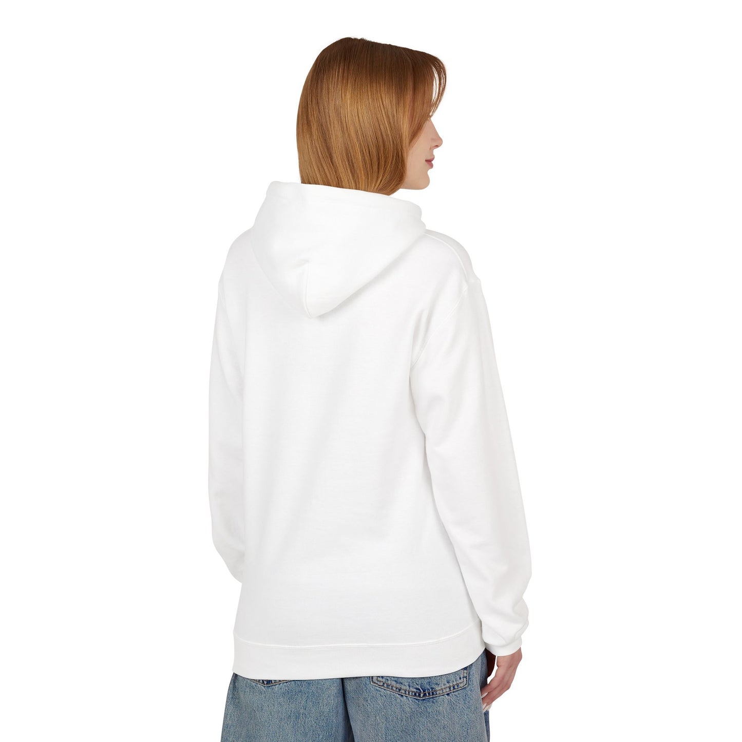 Minimalist Fleece Hoodie with Text Design | Unisex Softstyle