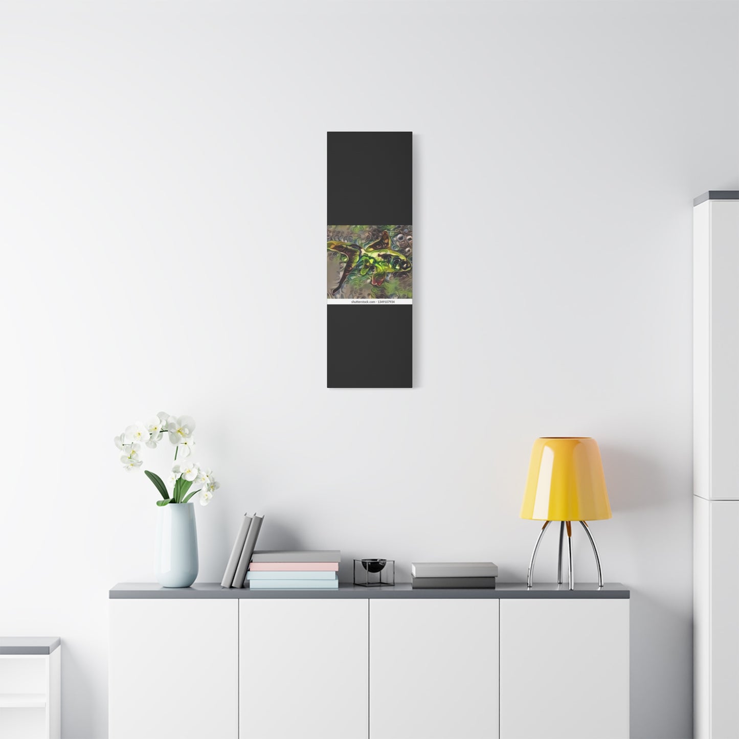 Abstract Nature Canvas Art - Stretched Matte Wall Decor