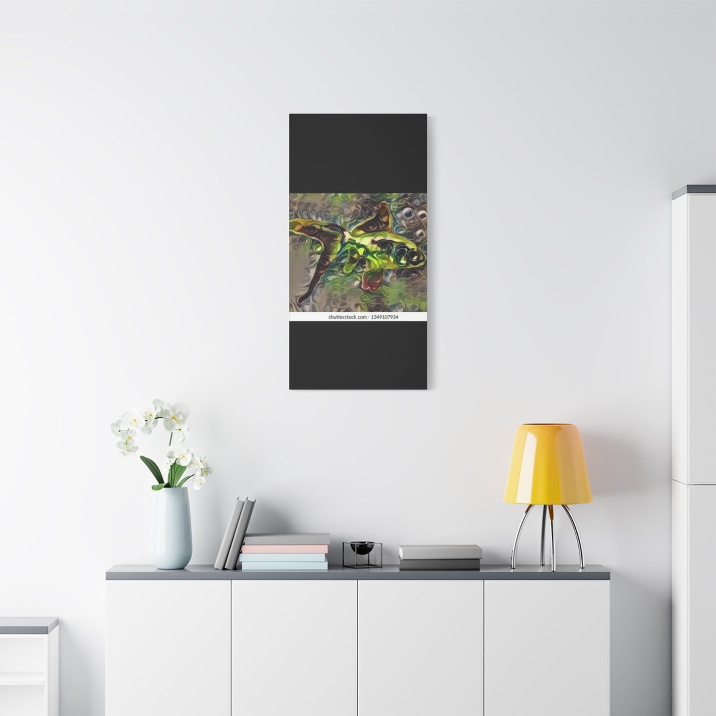 Abstract Nature Canvas Art - Stretched Matte Wall Decor