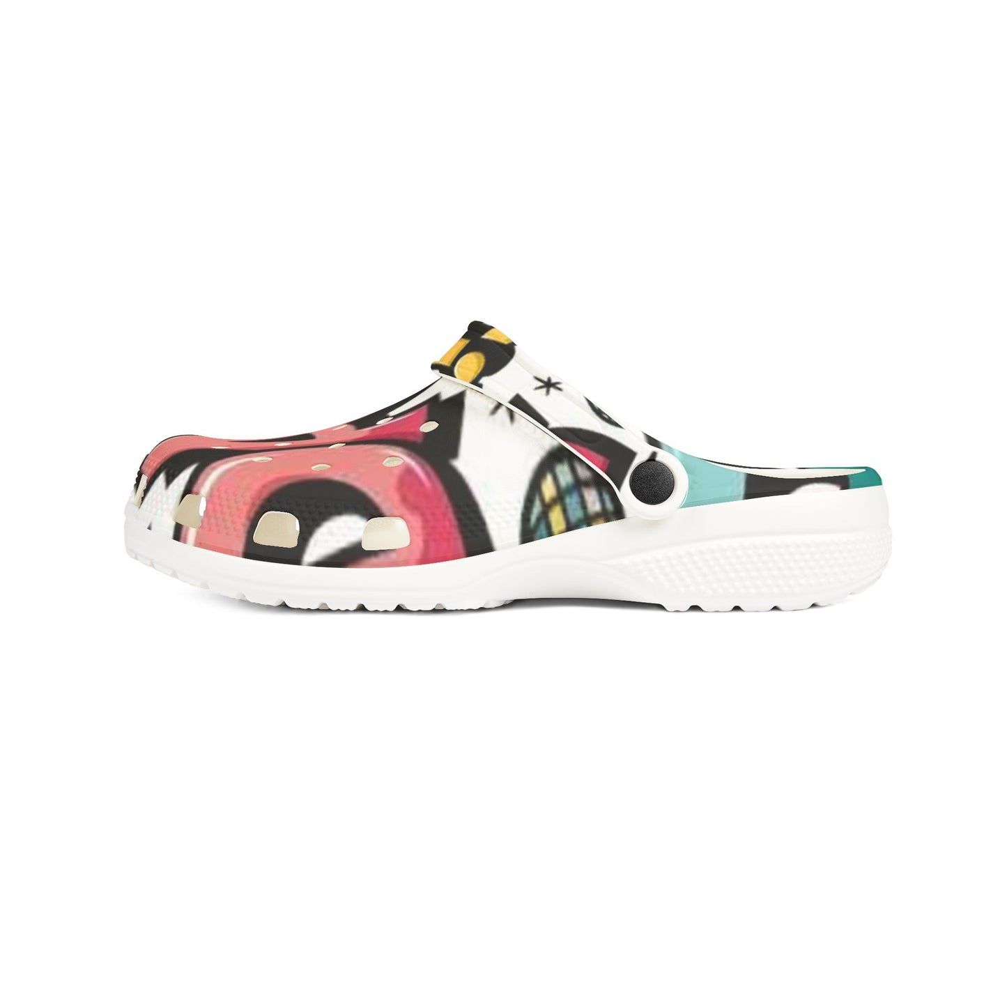 Colorful Graffiti EVA Foam Shoes for Casual Comfort