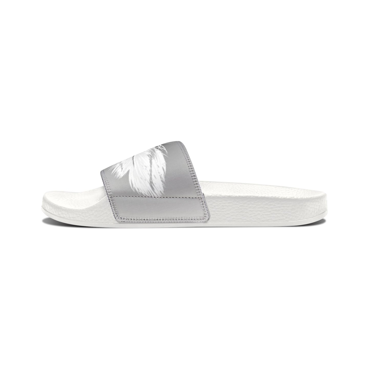 Men's Feather Print Removable-Strap Sandals - Lightweight and Comfortable Flip Flops
