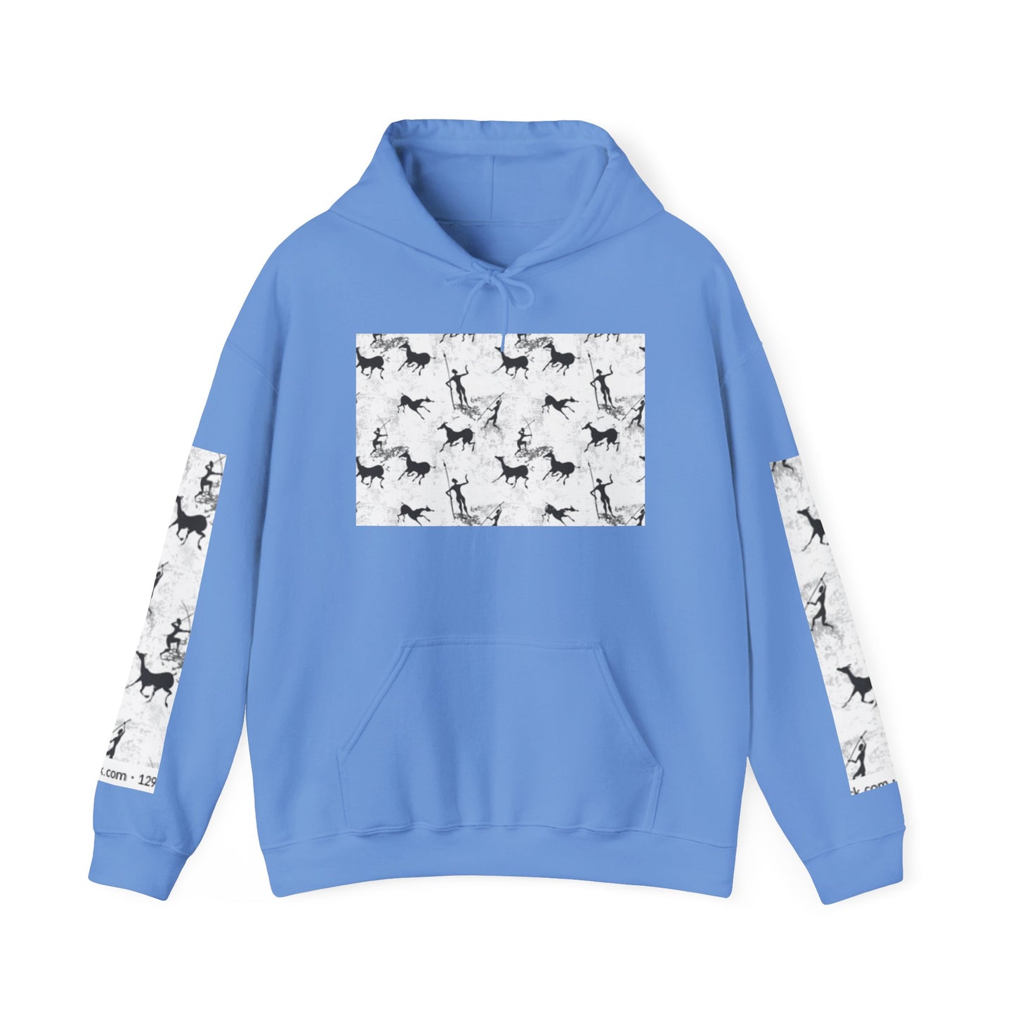 Unisex Heavy Blend Hooded Sweatshirt - Equestrian-Inspired Design