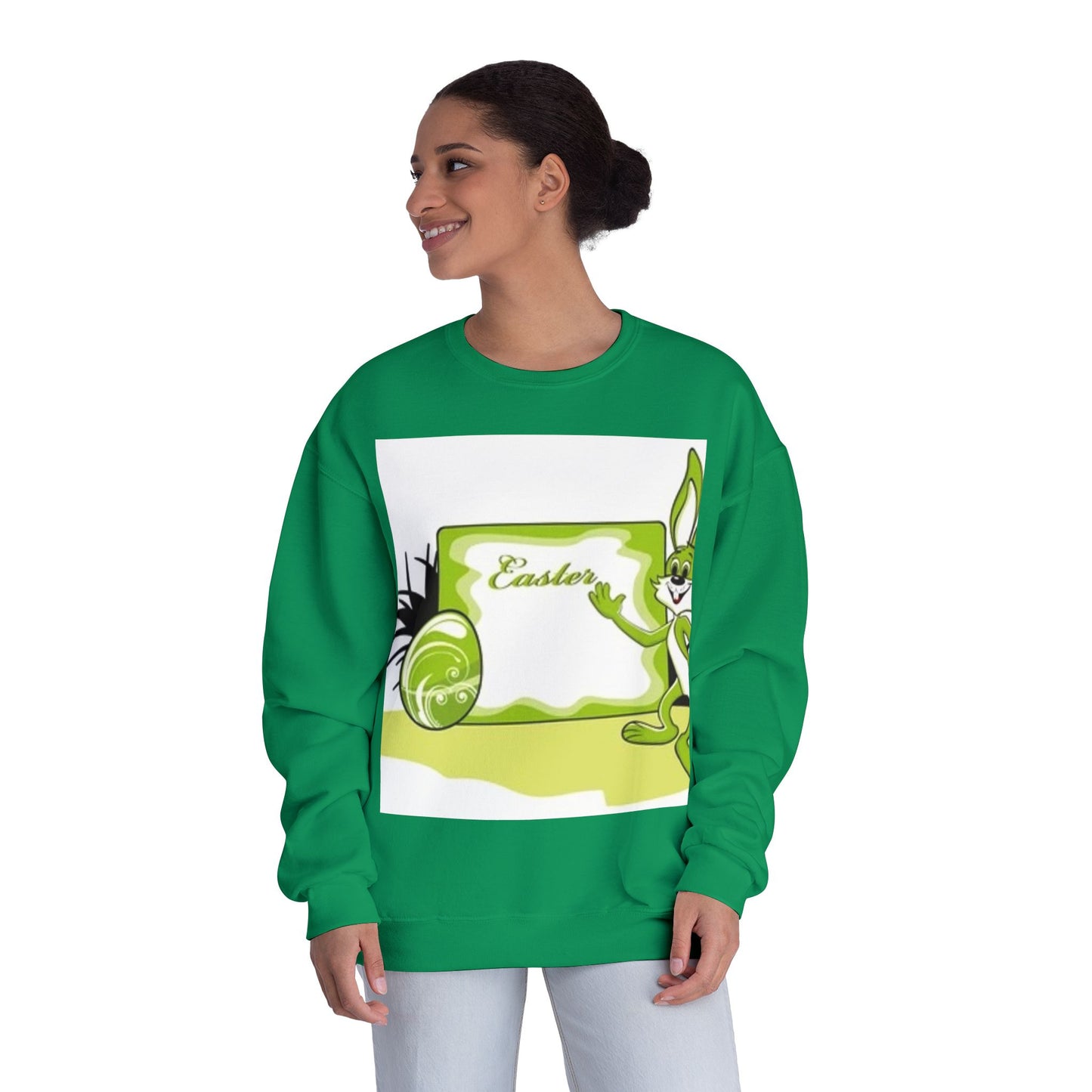 Easter Bunny Unisex Crewneck Sweatshirt