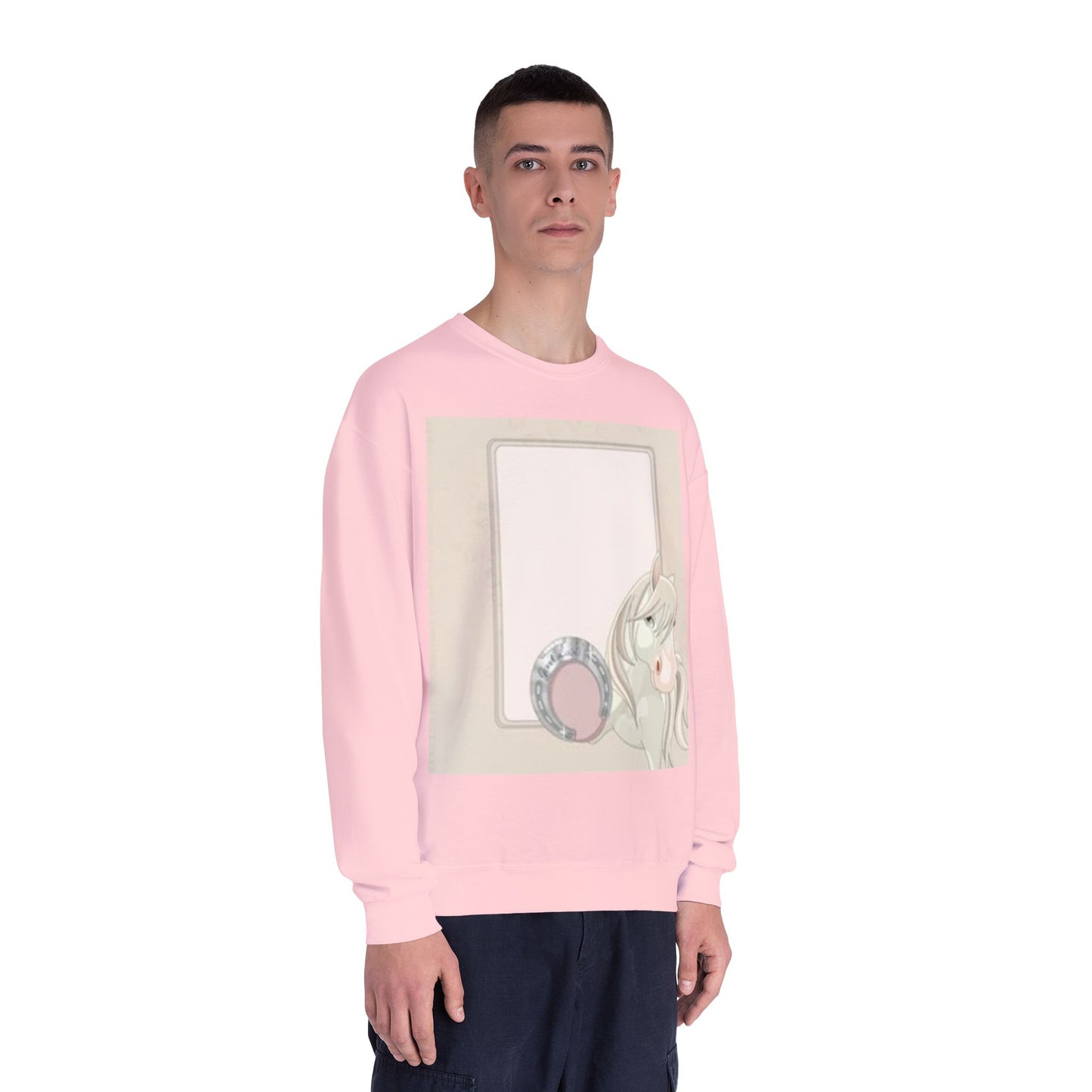 Cute Unicorn Blank Space Unisex Crewneck Sweatshirt