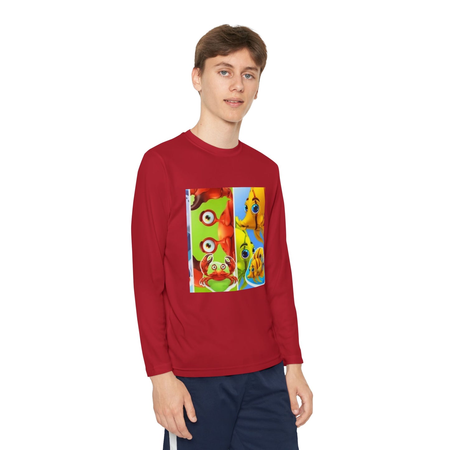 Vibrant Youth Long Sleeve Tee - Fun Animal Designs for Playful Kids