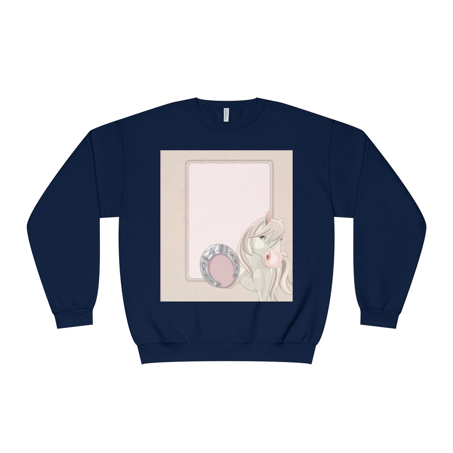 Cute Unicorn Blank Space Unisex Crewneck Sweatshirt