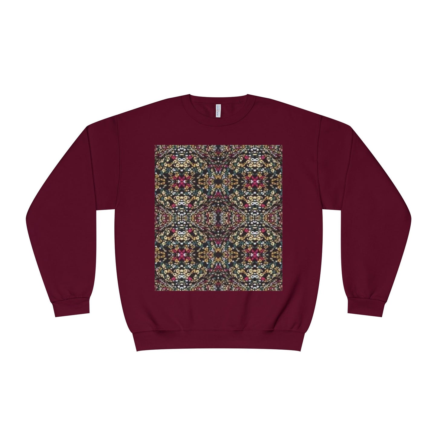 Vibrant Floral Pattern Unisex Crewneck Sweatshirt