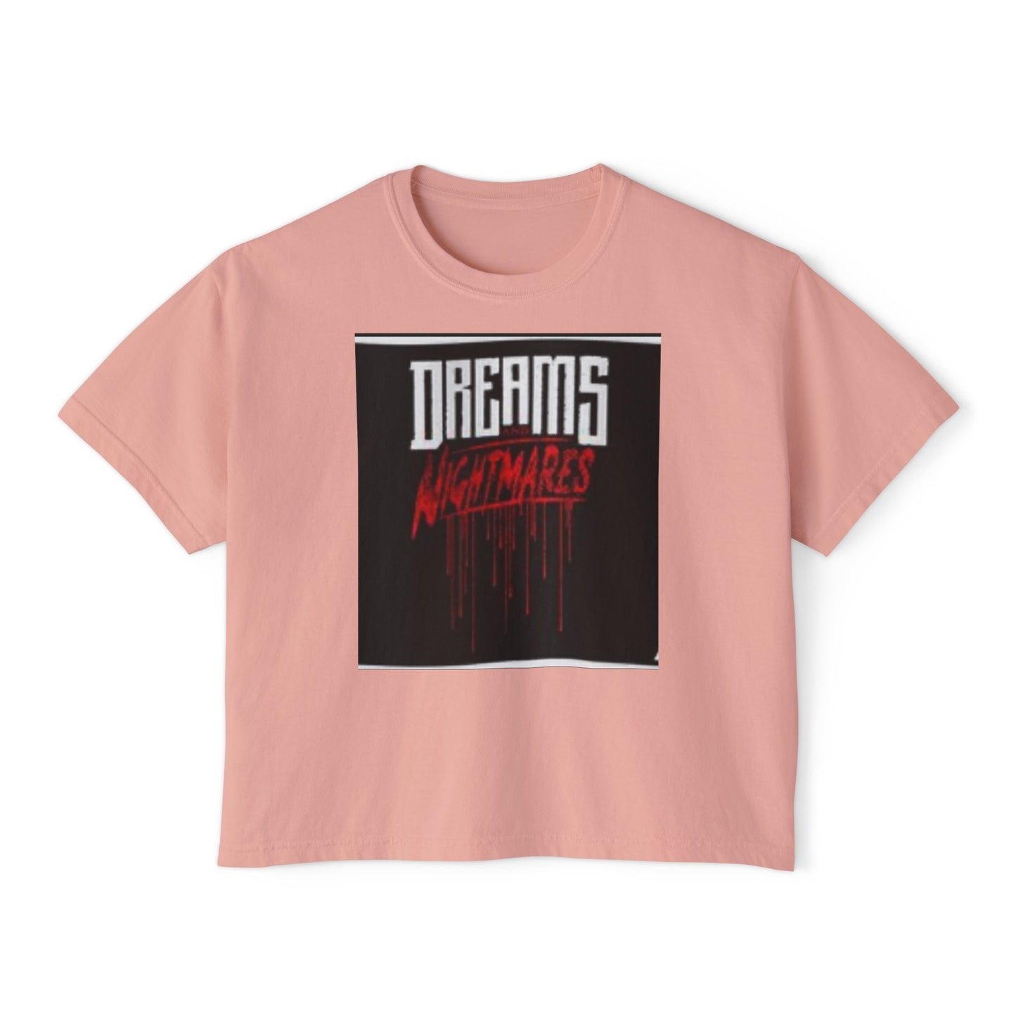 Women's Boxy Tee - Fun Animal Print for Casual Days