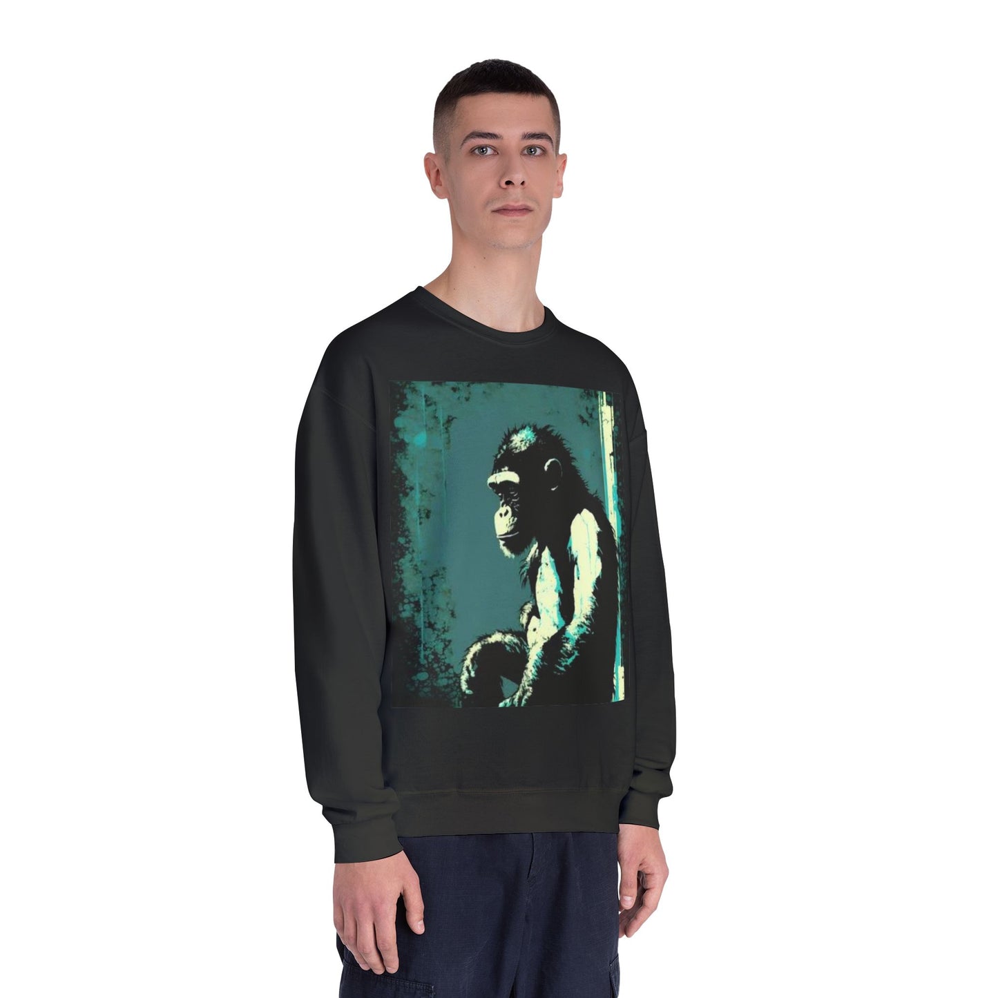 Artistic Gorilla Crewneck Sweatshirt
