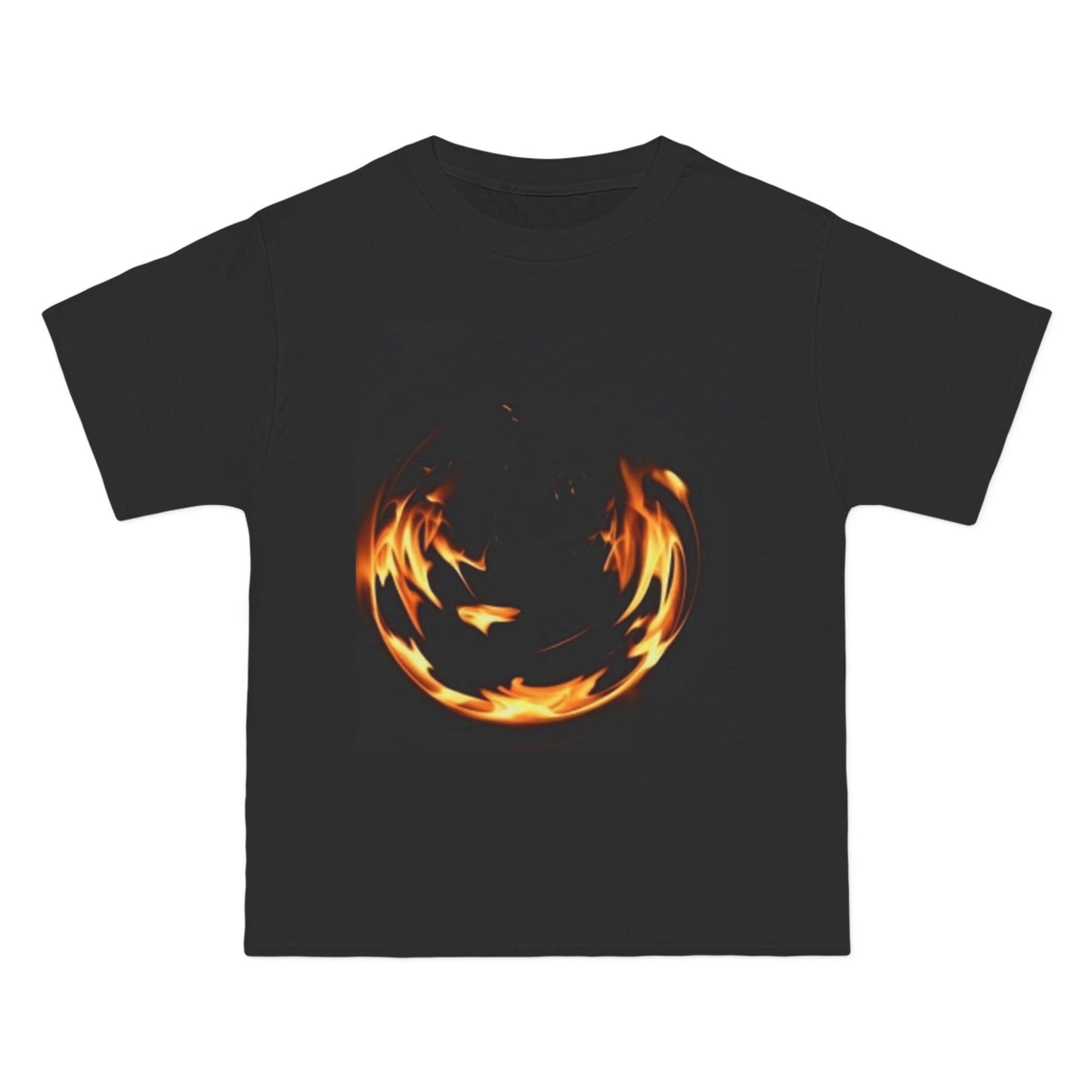 Flame Design Beefy-T® Short-Sleeve T-Shirt | Fire Graphic Tee for Casual Style