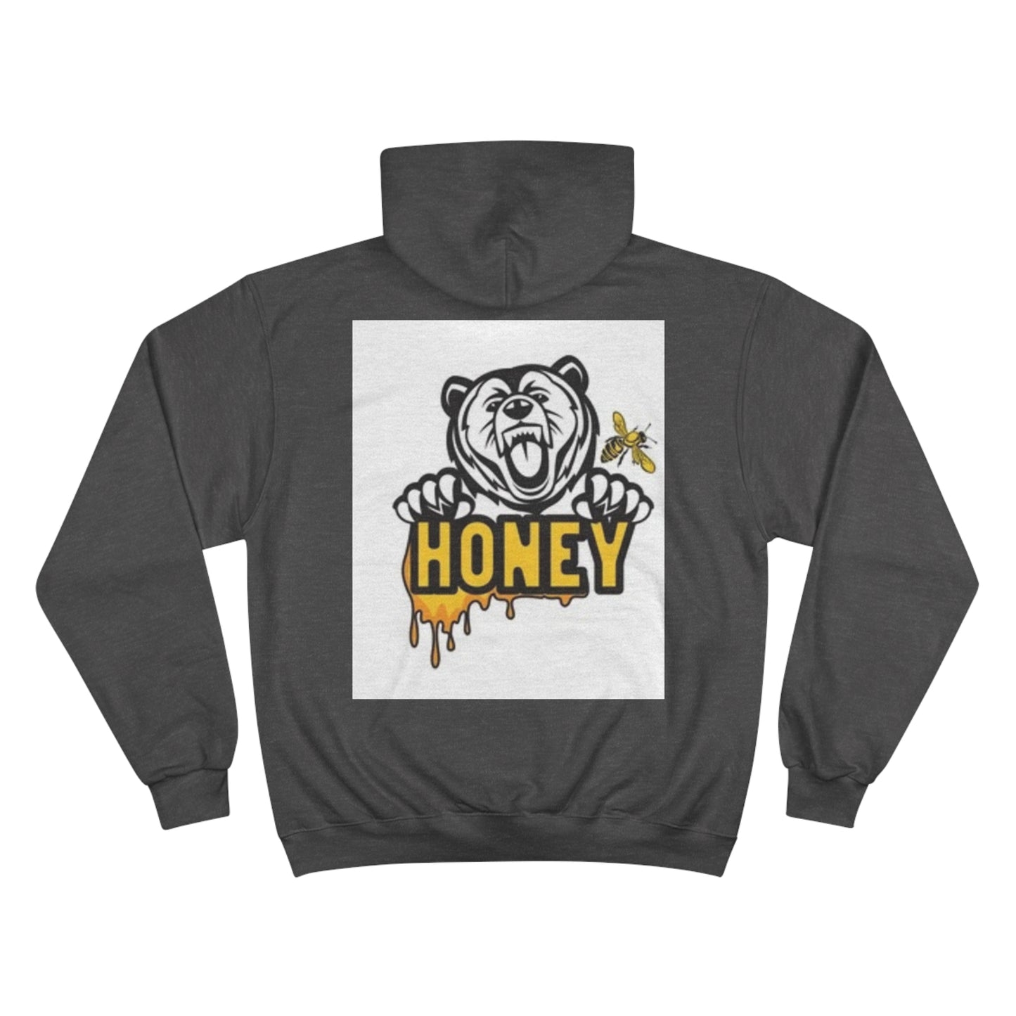 Honey Bear Champion Hoodie - Fun & Cozy Streetwear