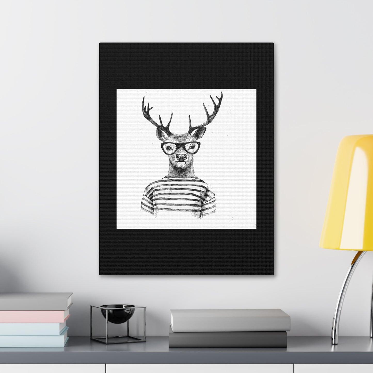Whimsical Deer Canvas Gallery Wraps - Unique Home Decor for Animal Lovers