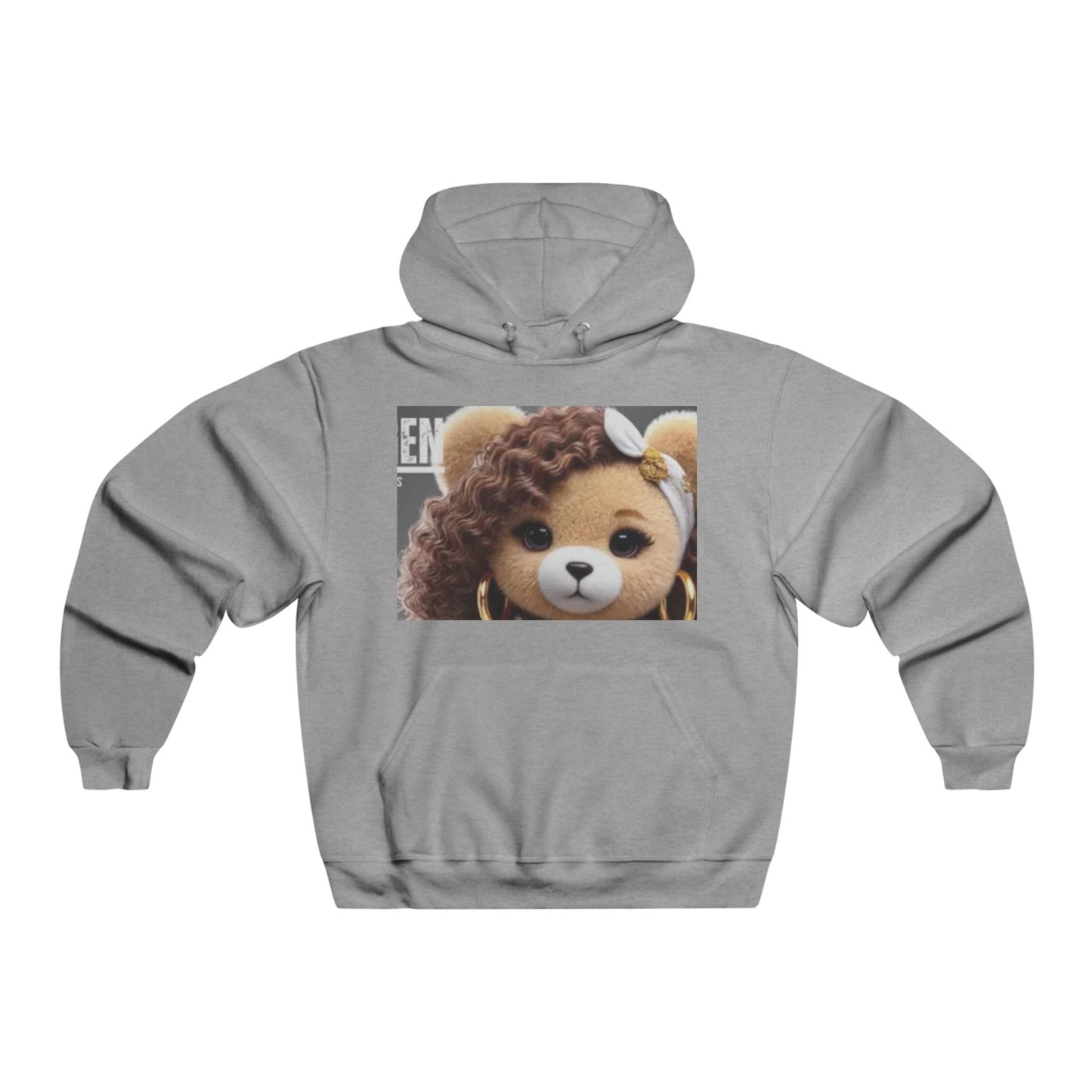 Cute Bear Graphic Hoodie - Cozy & Stylish Sweatshirt for Animal Lovers