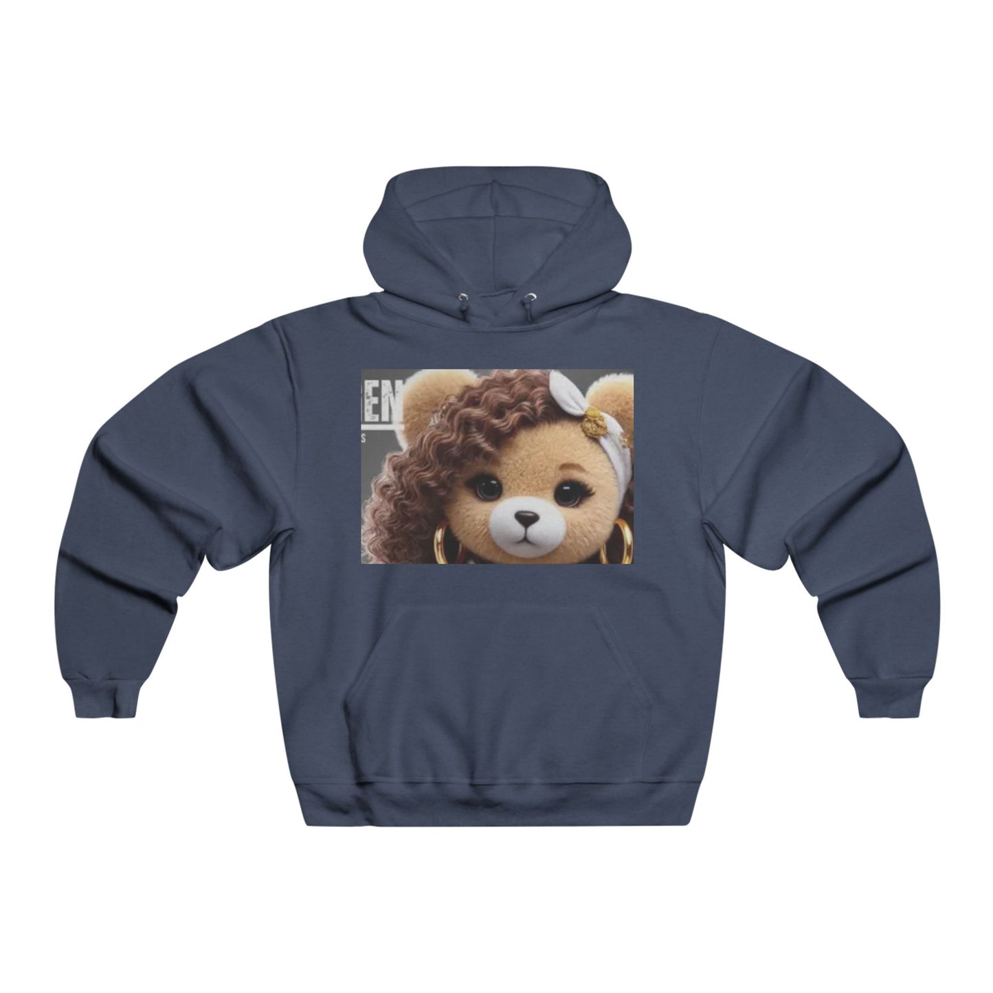 Cute Bear Graphic Hoodie - Cozy & Stylish Sweatshirt for Animal Lovers