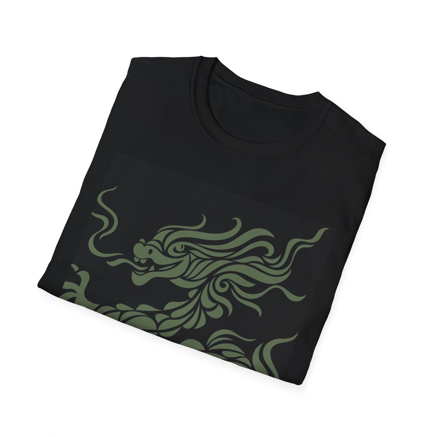 Mythical Chinese Dragon Unisex Softstyle T-Shirt