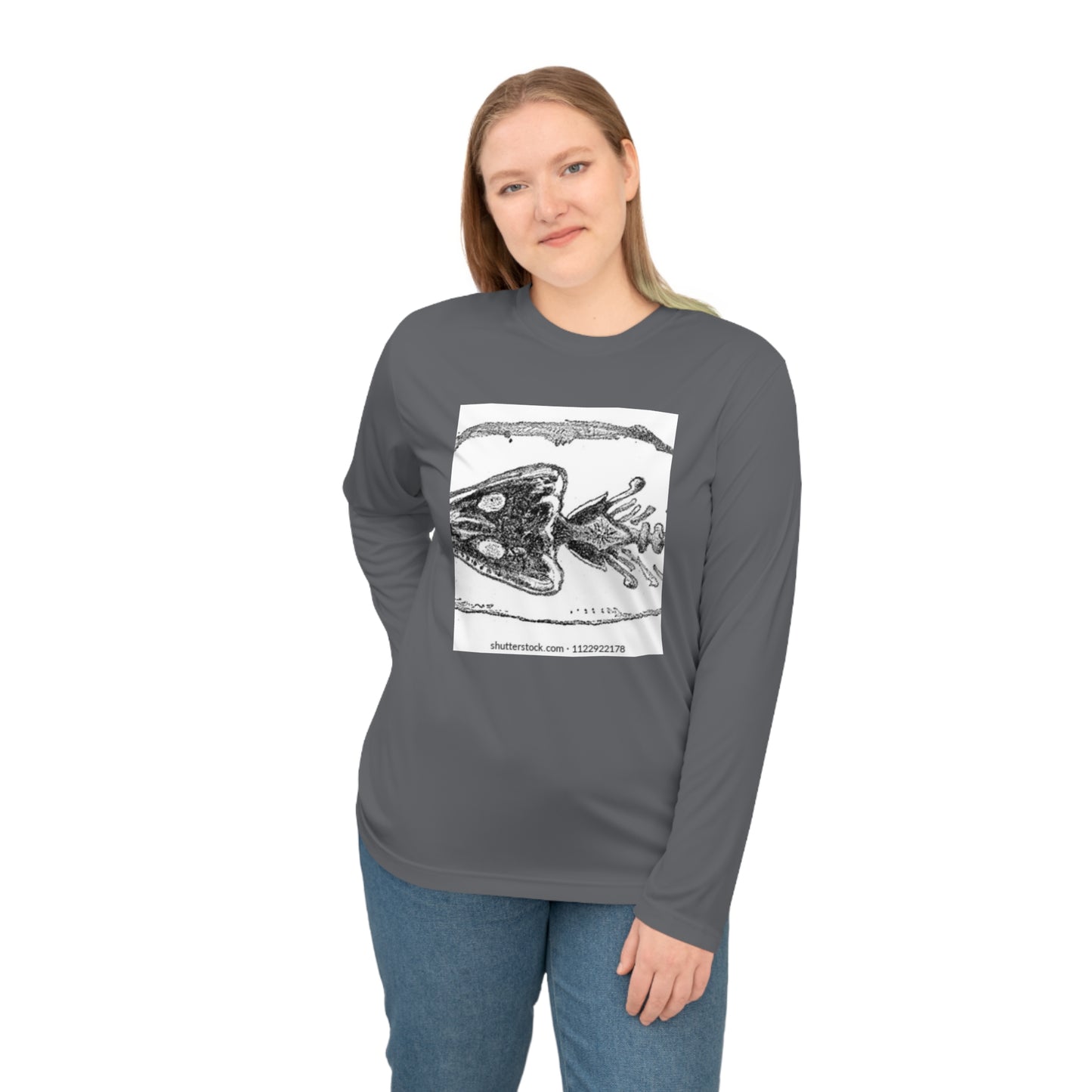 Outdoor Adventure Unisex Performance Long Sleeve Shirt - Vintage Rock Art Design