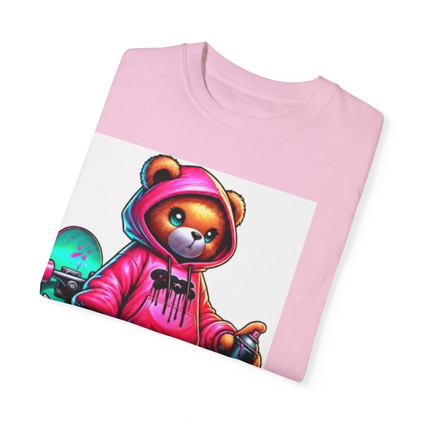Graffiti Bear Unisex T-Shirt - Cool Streetwear Design for Skateboard Lovers