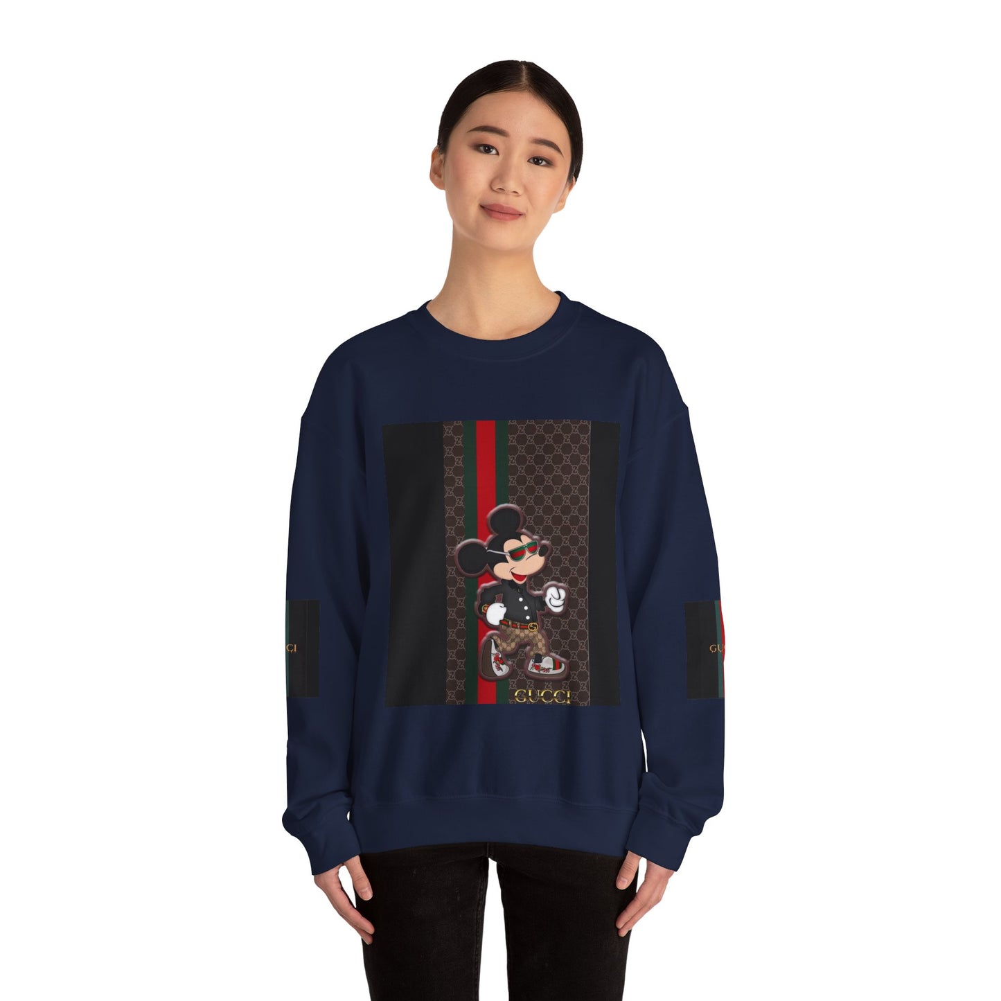 Limited Edition Gucci Inspired Mickey Mouse Crewneck Sweatshirt