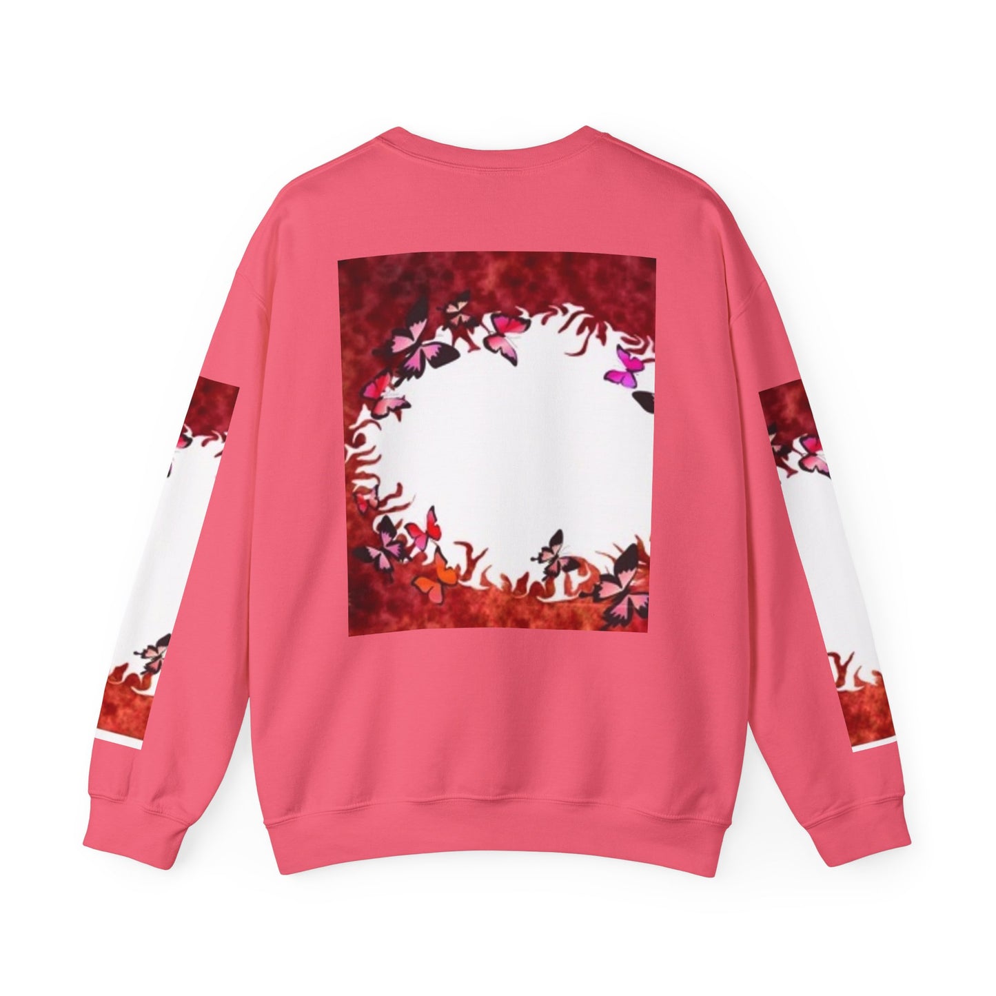 Floral Nature Crewneck Sweatshirt - Cozy Unisex Pullover for Nature Lovers