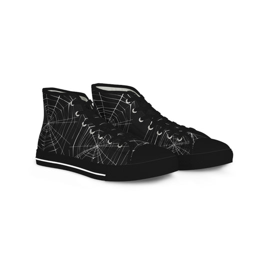 Stylish High Top Sneakers with Abstract Design for Casual Wear