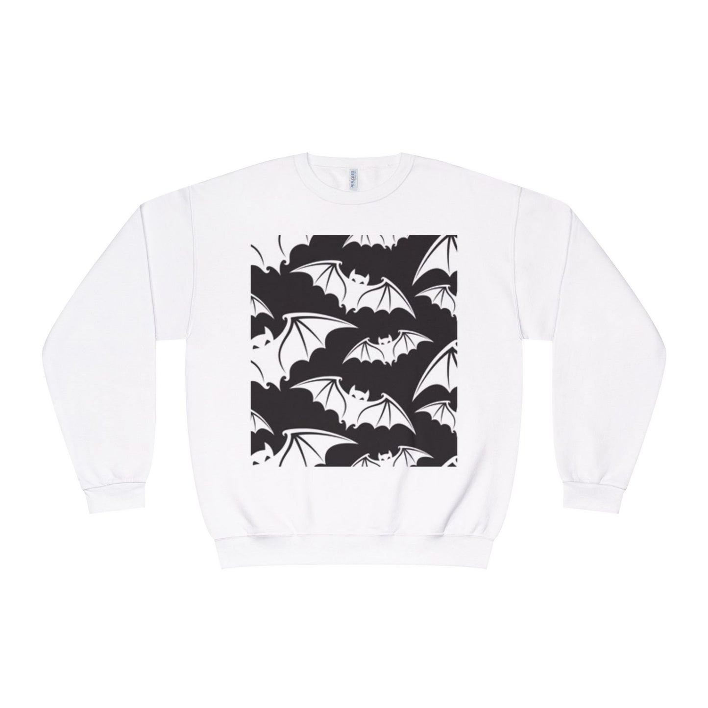 Bats in Flight Unisex Crewneck Sweatshirt - Cozy Halloween Spirit